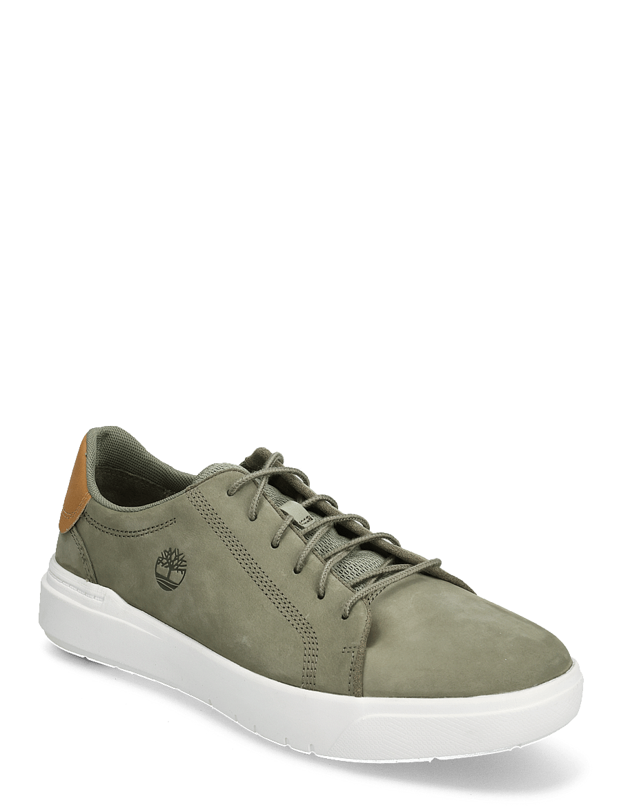 Timberland - Seneca Bay LOW LACE UP SNEAKER DEEP LICHEN GREEN - low-top sneaker - dark green - 0