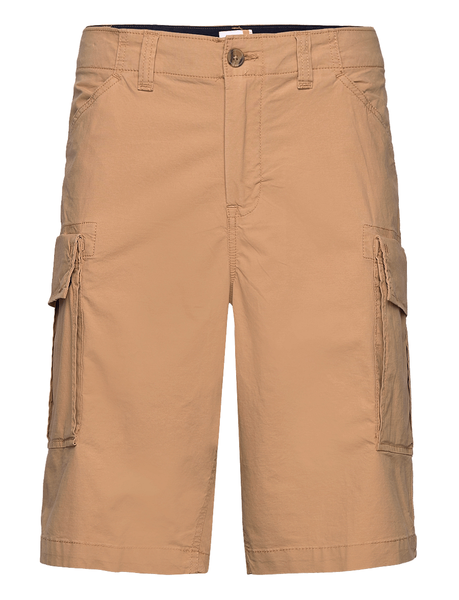 Timberland - BROOKLINE Poplin Cargo Short LIGHT WHEAT BOOT - cargo shorts - light wheat boot - 0