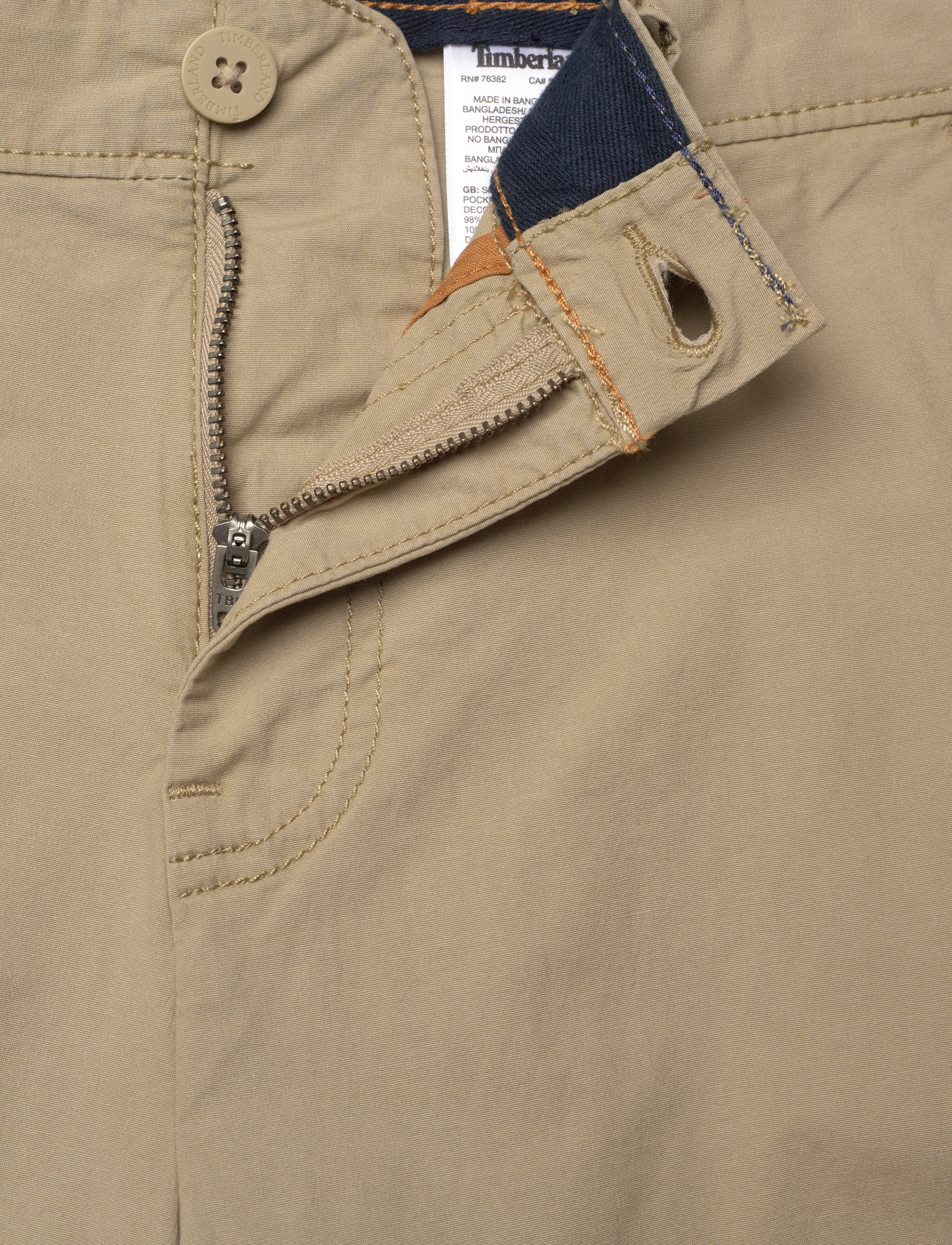Timberland - Poplin Chino Short - chino stila šorti - lemon pepper - 3