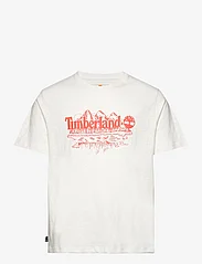 Timberland - Short Sleeve Graphic Slub Tee VINTAGE WHITE - alhaisimmat hinnat - vintage white - 0