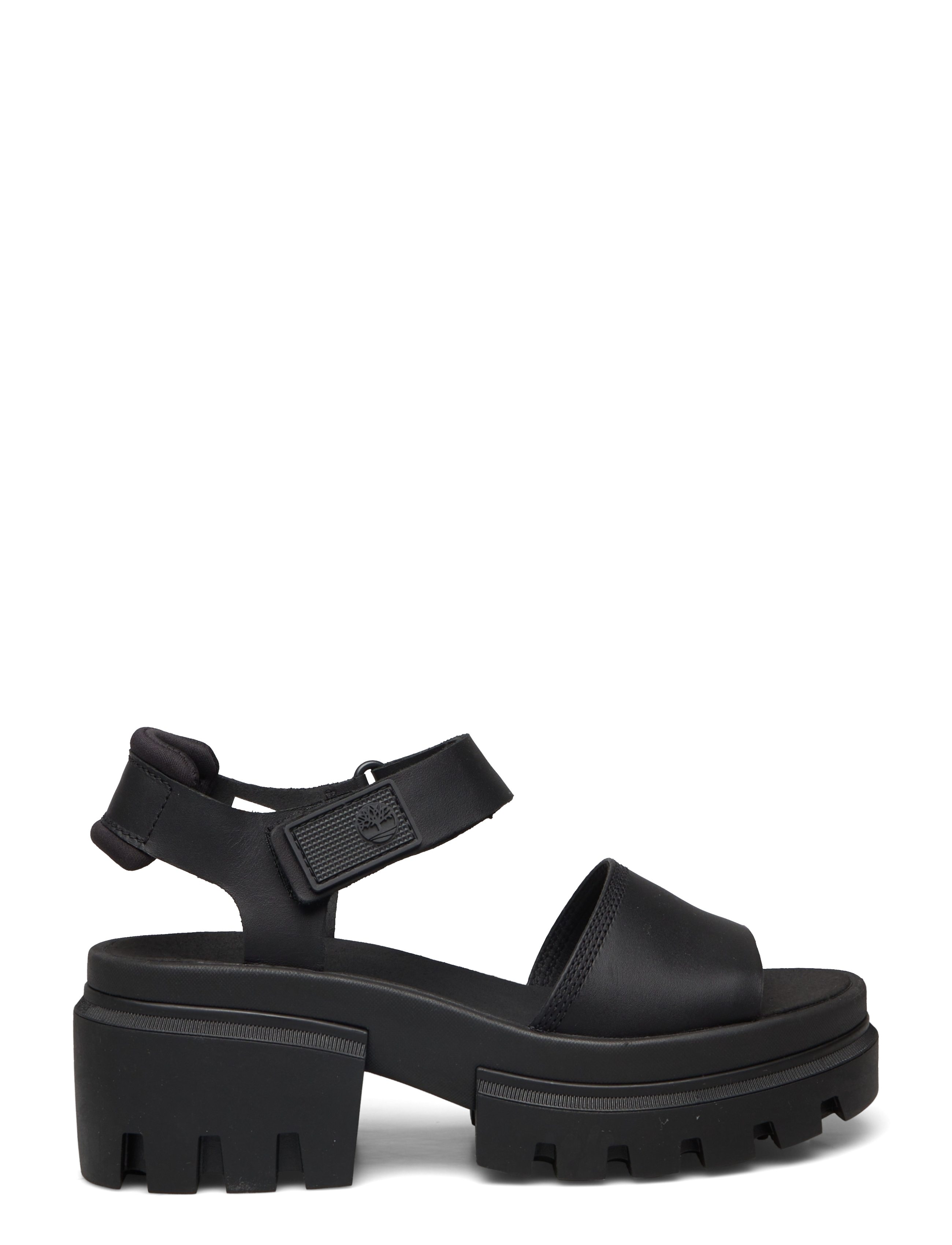 Timberland - Everleigh BACKSTRAP SANDAL BLACK - platformsandaler - black - 1