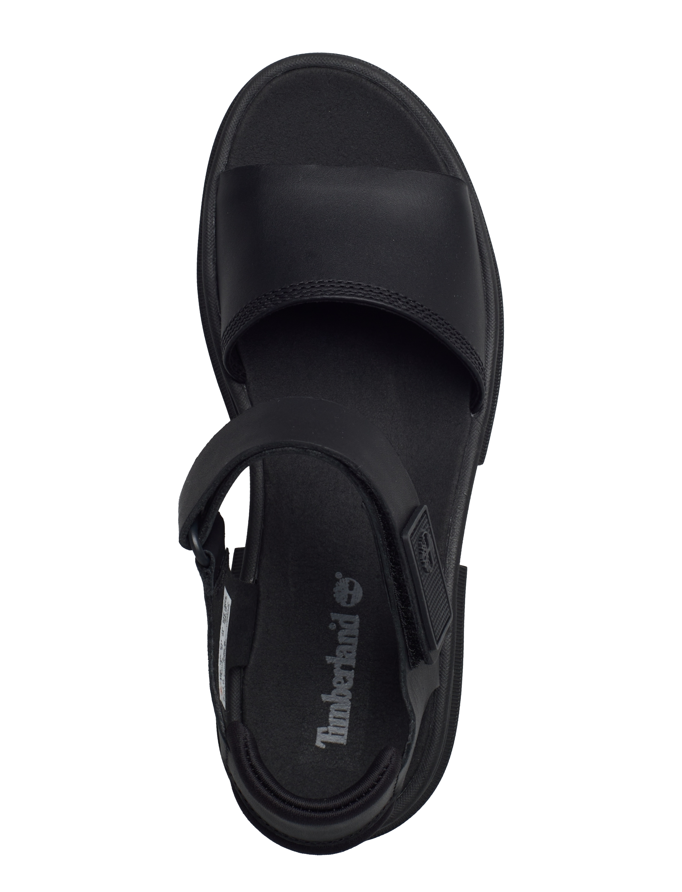 Timberland - Everleigh BACKSTRAP SANDAL BLACK - platformsandaler - black - 3