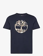 KENNEBEC RIVER Camo Tree Logo Short Sleeve Tee DARK SAPPHIRE - DARK SAPPHIRE