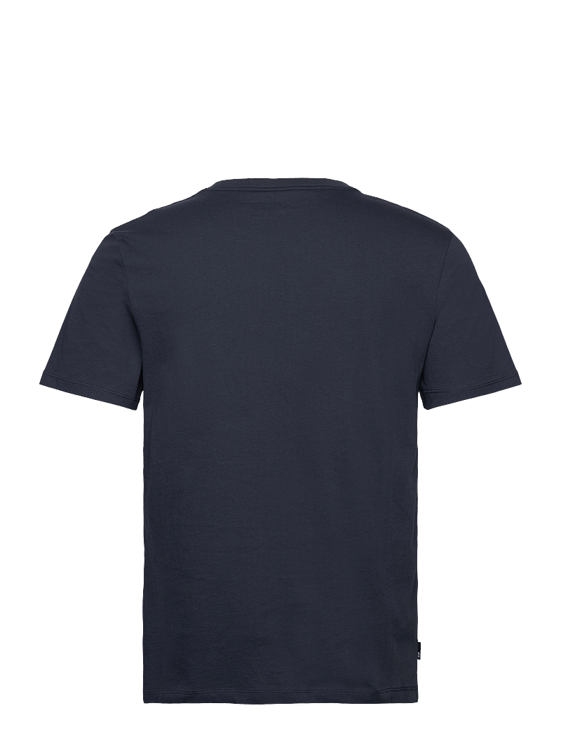 Timberland - KENNEBEC RIVER Linear Logo Short Sleeve Tee DARK SAPPHIRE - kortærmede t-shirts - navy - 1