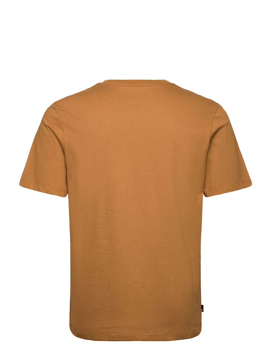 Timberland - Linear Logo Short Sleeve Tee - kurzärmelig - medium brown - 2