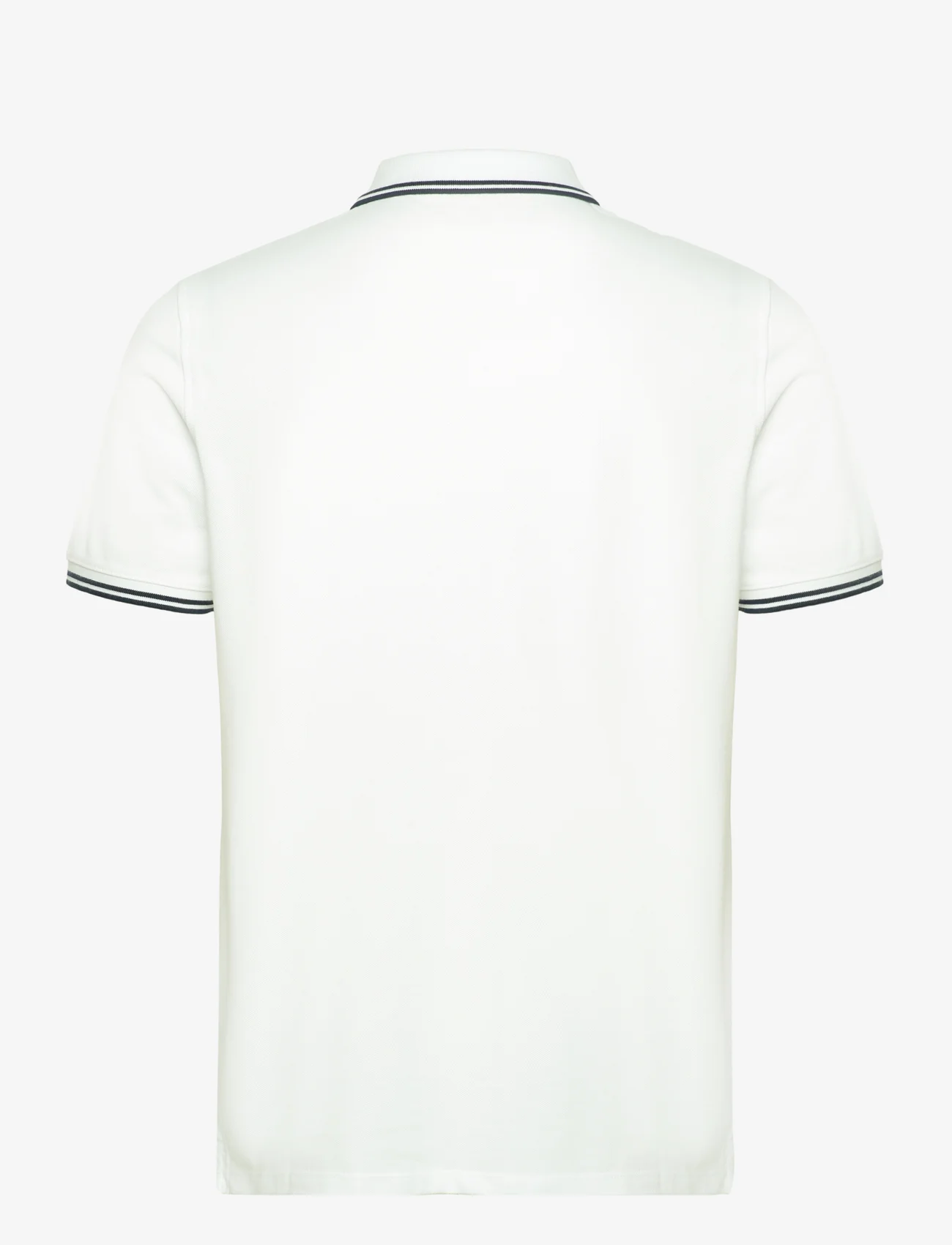 Timberland - MILLERS RIVER Tipped Pique Short Sleeve Polo WHITE - short-sleeved polos - white - 1