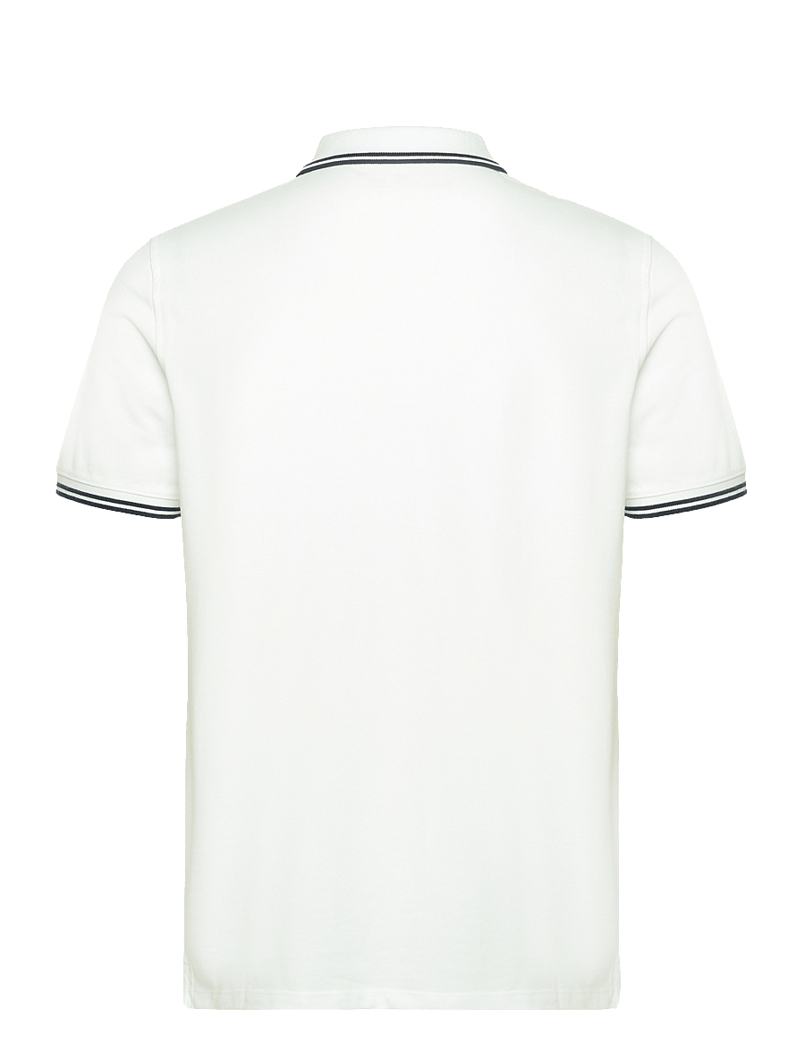 Timberland - Tipped Pique Short Sleeve Polo - white - 1