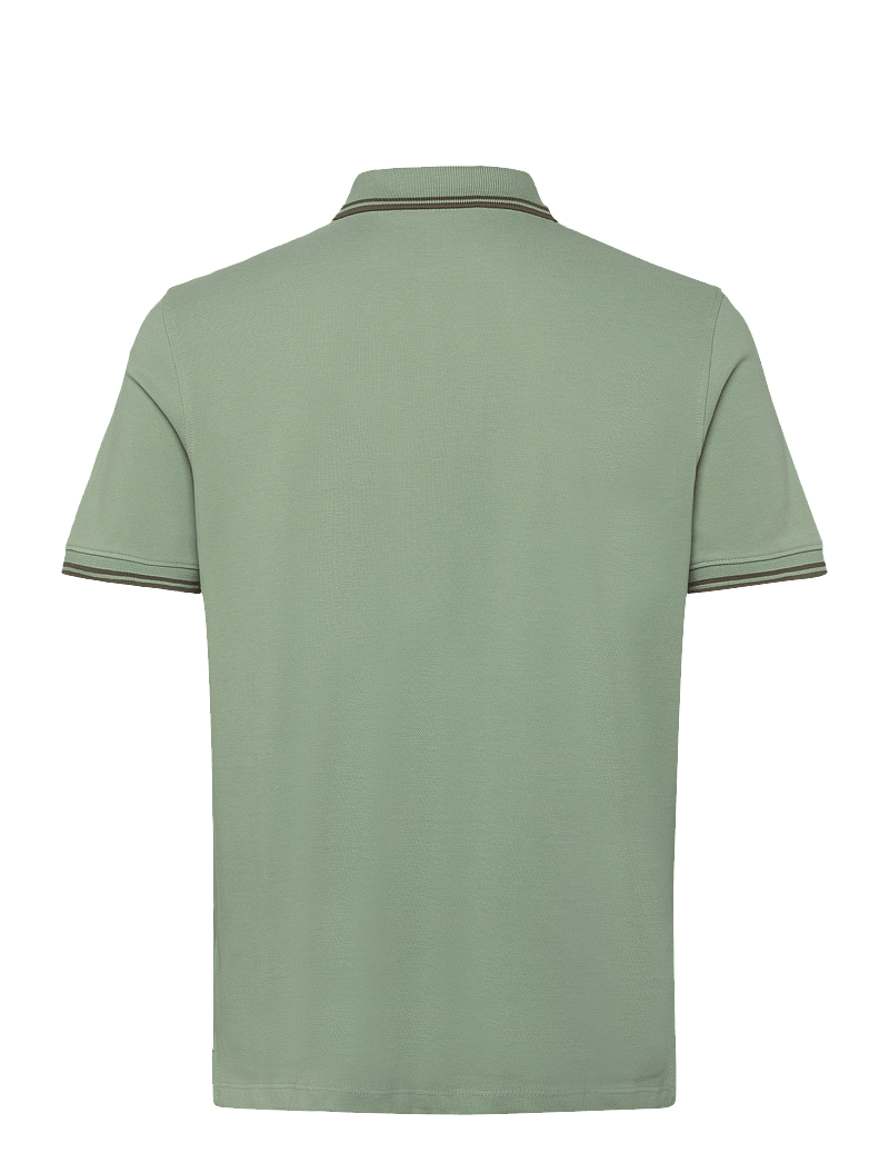 Timberland - Tipped Pique Short Sleeve Polo - kortärmade pikéer - pro green bay - 1