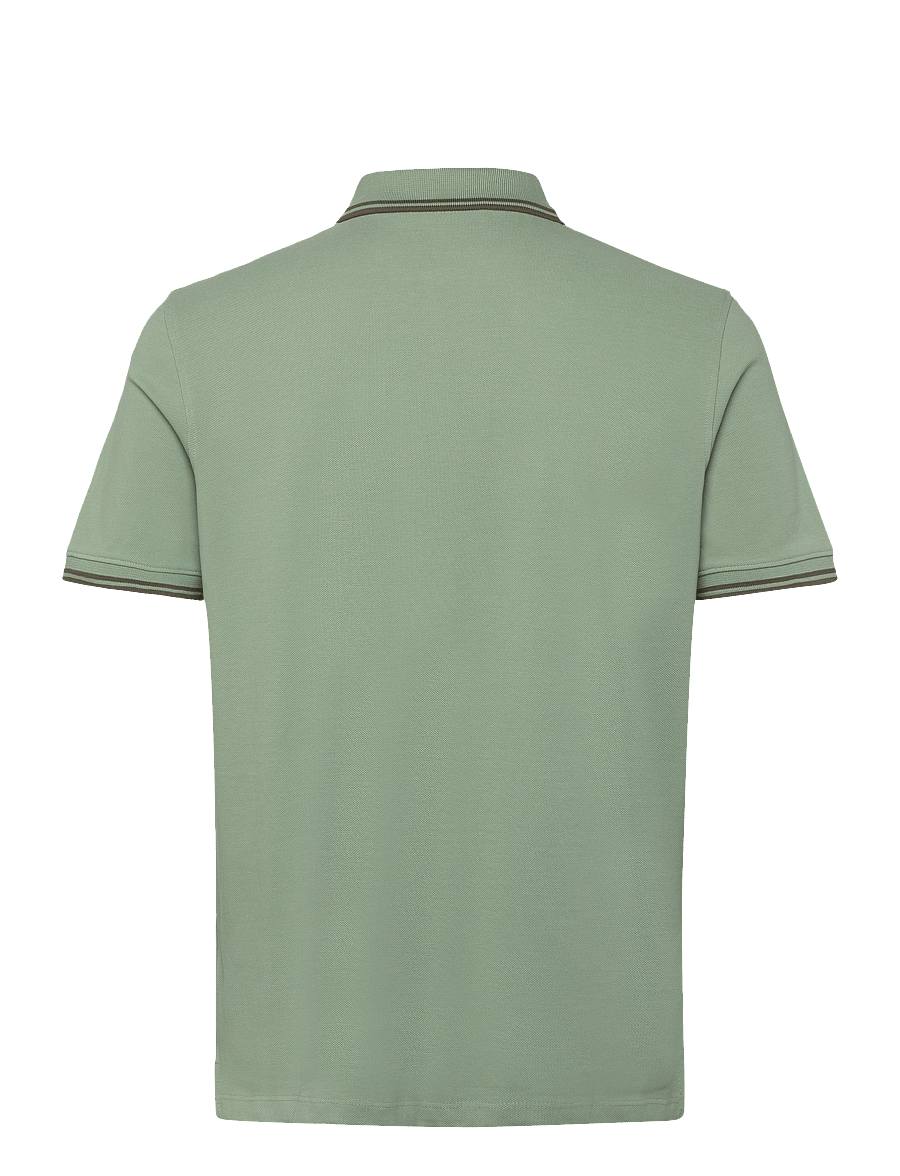 Timberland - Tipped Pique Short Sleeve Polo - pro green bay - 1