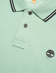 Timberland - MILLERS RIVER Tipped Pique Short Sleeve Polo GRANITE GREEN - short-sleeved polos - granite green - 2