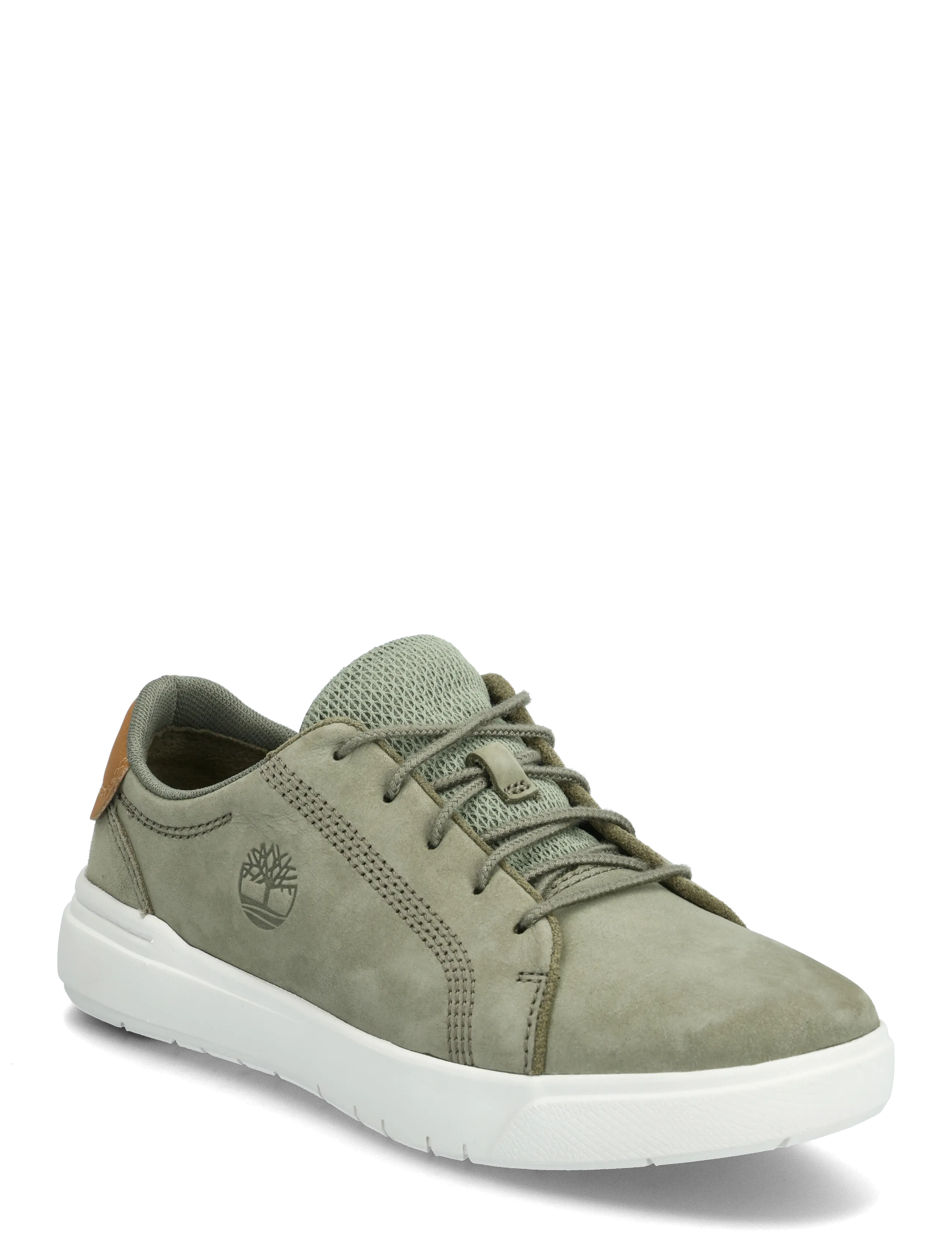 Timberland Seneca Bay LOW LACE UP SNEAKER DEEP LICHEN GREEN - TIMBERLAND - DARK GREEN / white