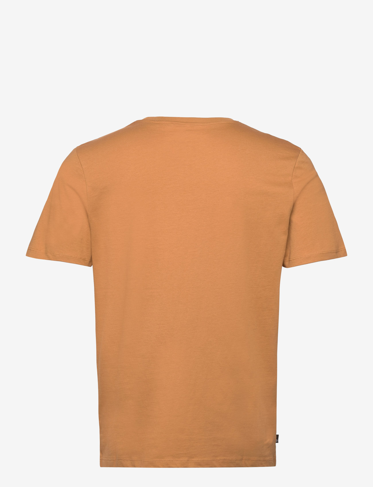 Timberland - STACK LOGO Short Sleeve Tee WHEAT BOOT/BLACK - kortärmade t-shirts - wheat boot/black - 1