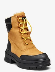 Timberland - MID PULL WATERPROOF BOOT BKVY WHEAT - winter shoes - wheat - 0