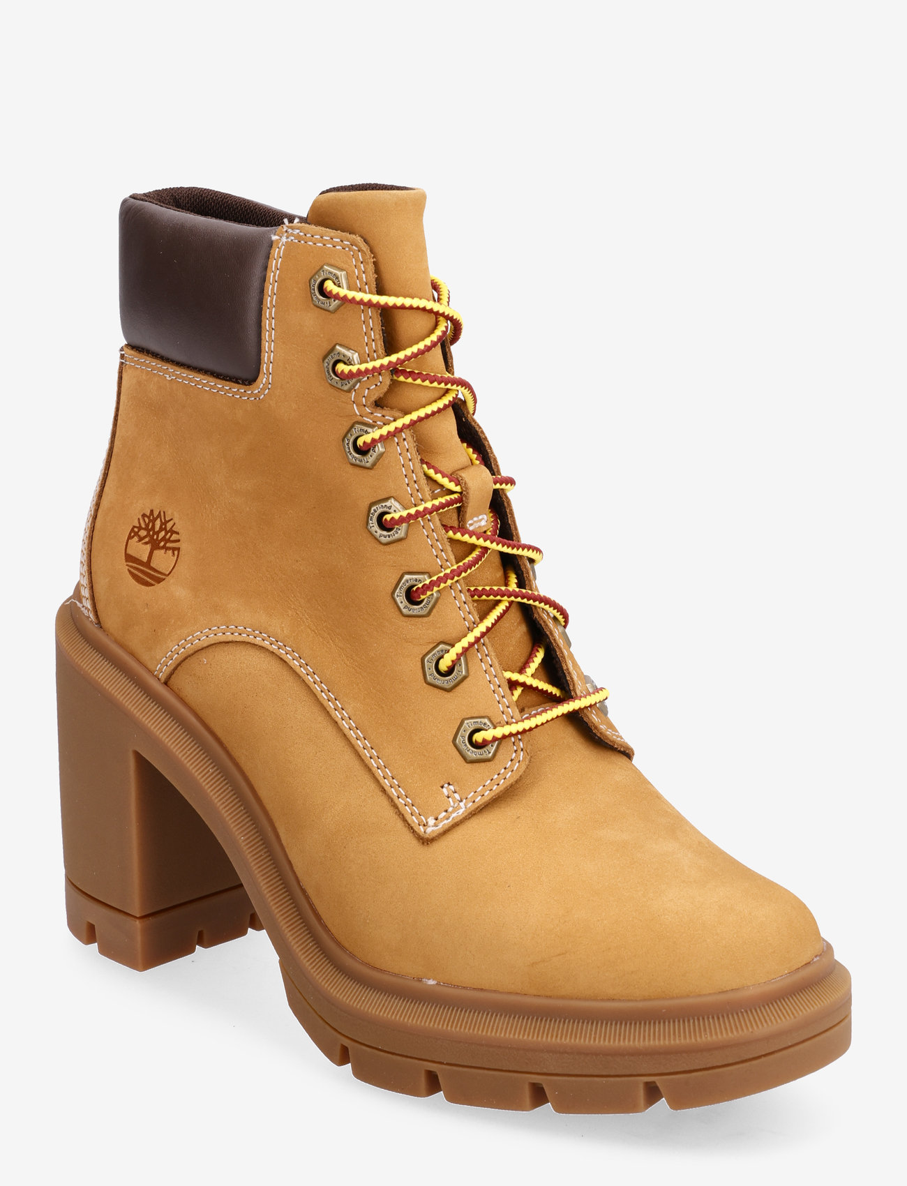 Timberland - 6 INCH LACE BOOT ALHT WHEAT - augsts papēdis - wheat - 0