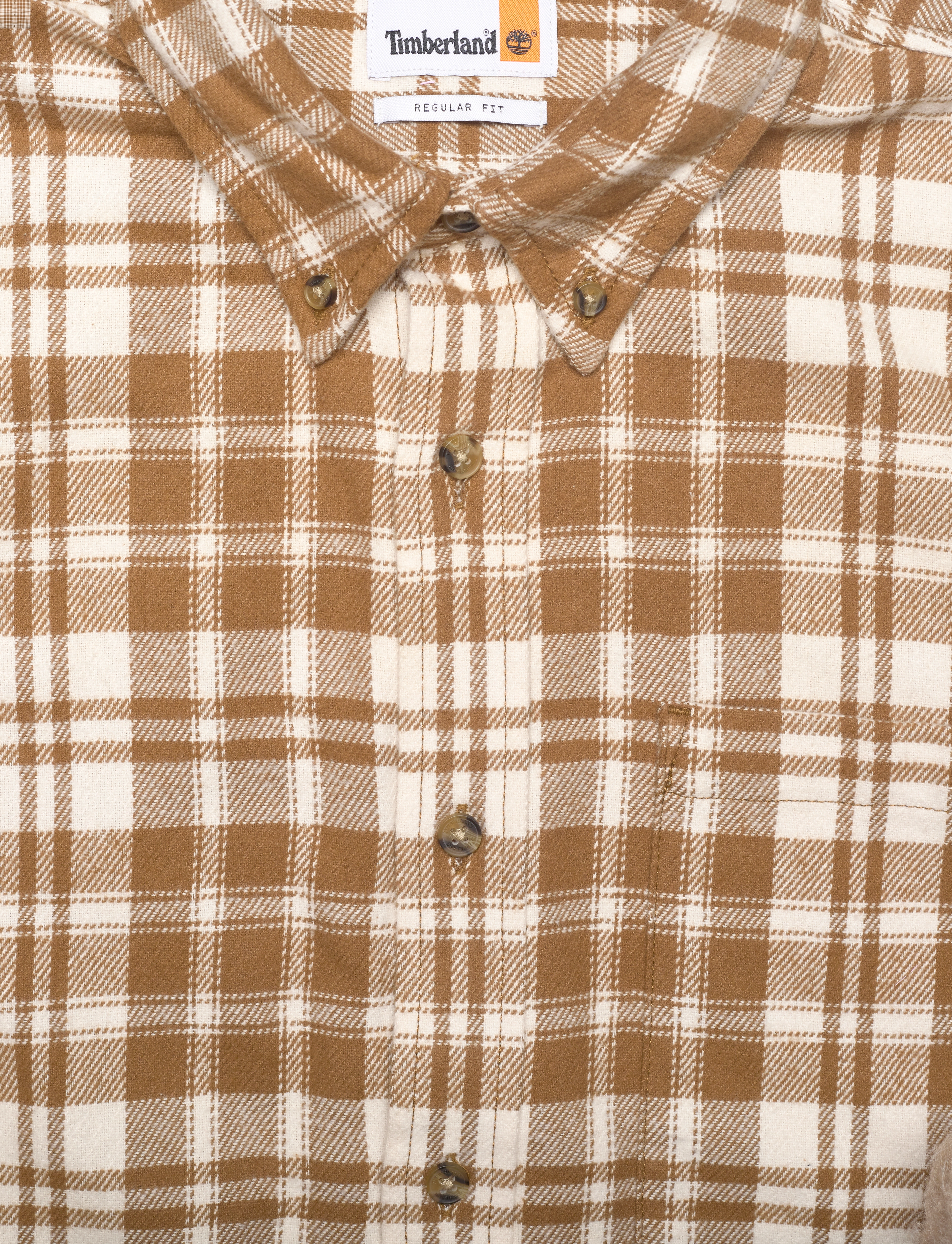 Timberland - LS Heavy Flannel Check shirt - rubber yd - 4
