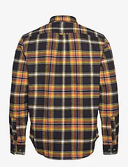 Timberland - LS Heavy flannel Plaid shirt - ternede skjorter - black yd - 1