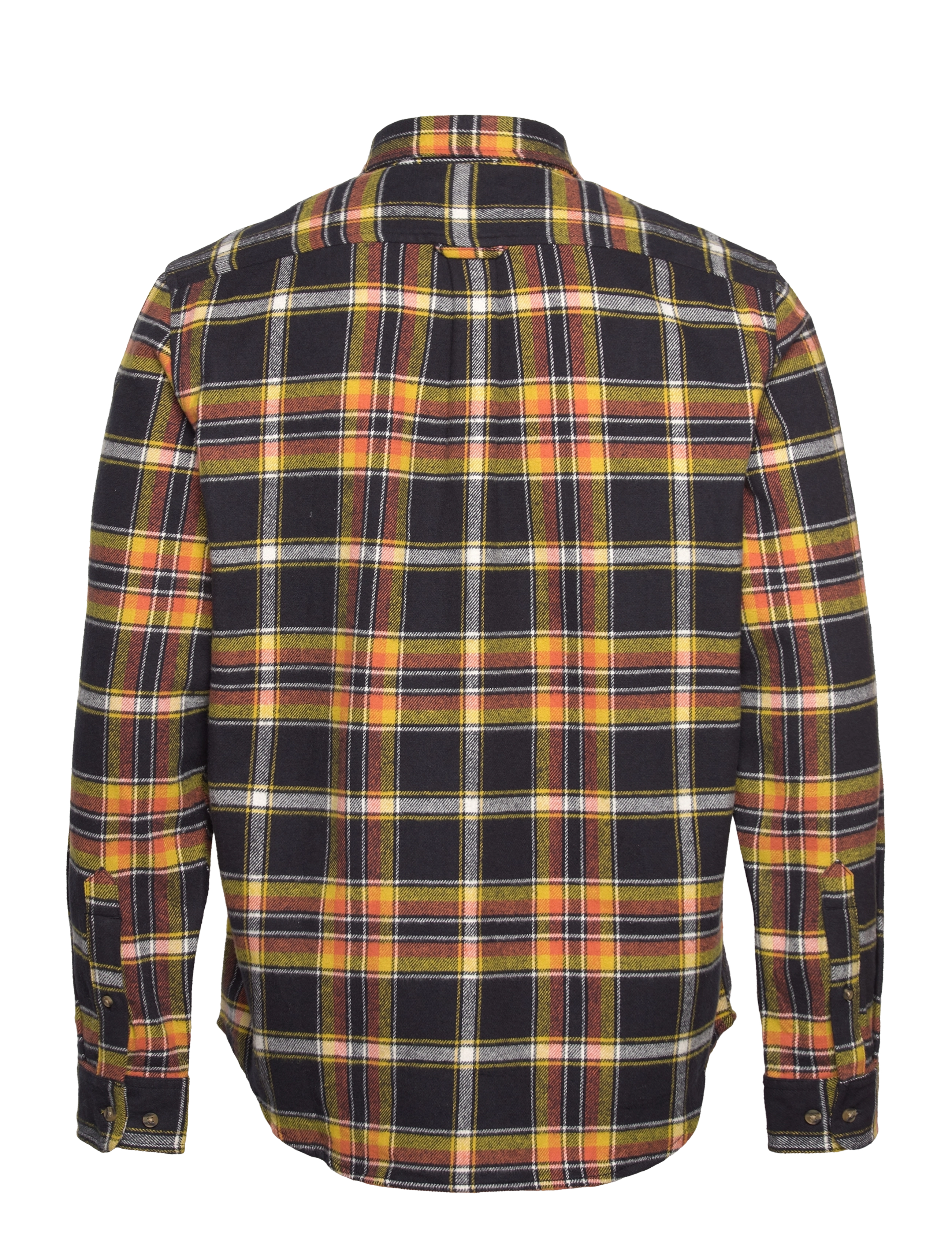 Timberland - LS Heavy flannel Plaid shirt - black yd - 1