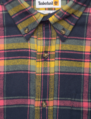 Timberland - LS Heavy flannel Plaid shirt - checkered shirts - dark sapphire yd - 3