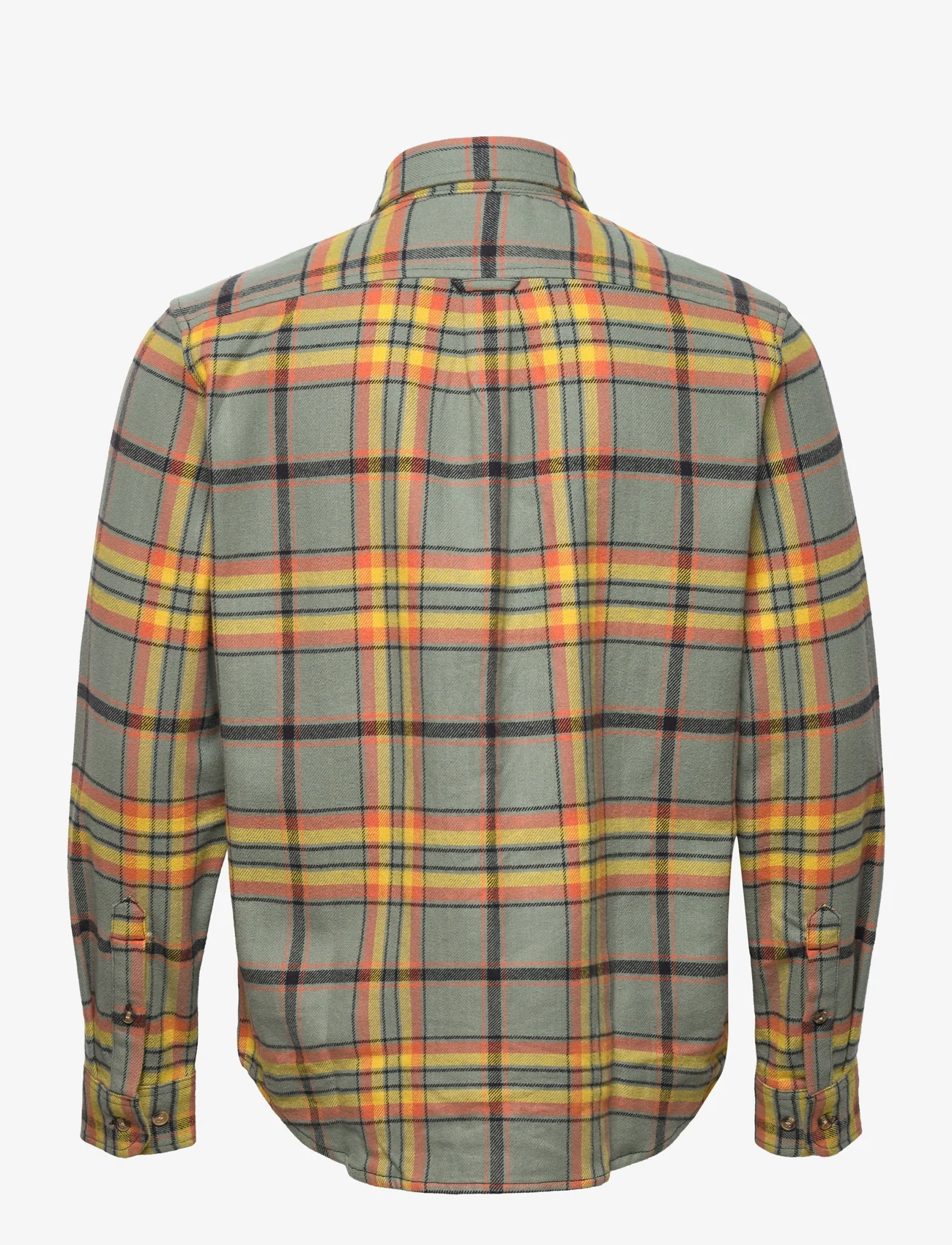 Timberland - Flannel Plaid Shirt - rutede skjorter - balsam green yd - 1