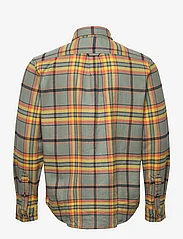 Timberland - Flannel Plaid Shirt - ternede skjorter - balsam green yd - 1