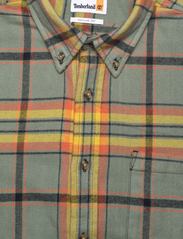 Timberland - Flannel Plaid Shirt - checkered shirts - balsam green yd - 4