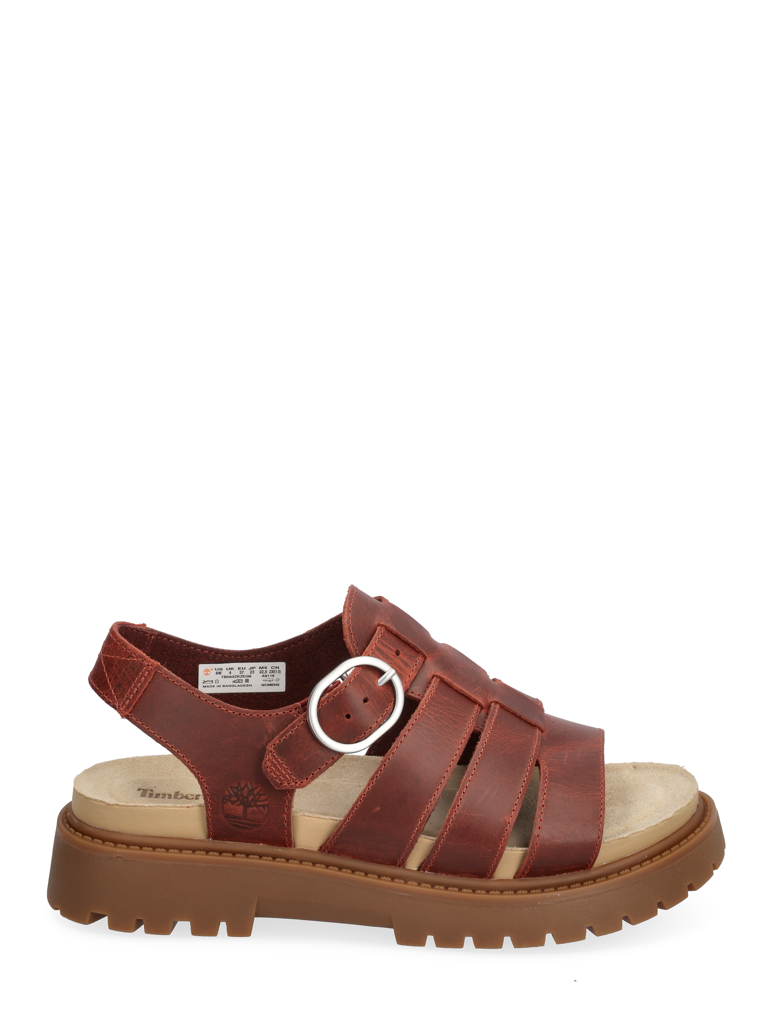 Timberland - FISHERMAN SANDAL - flade sandaler - dark red - 1