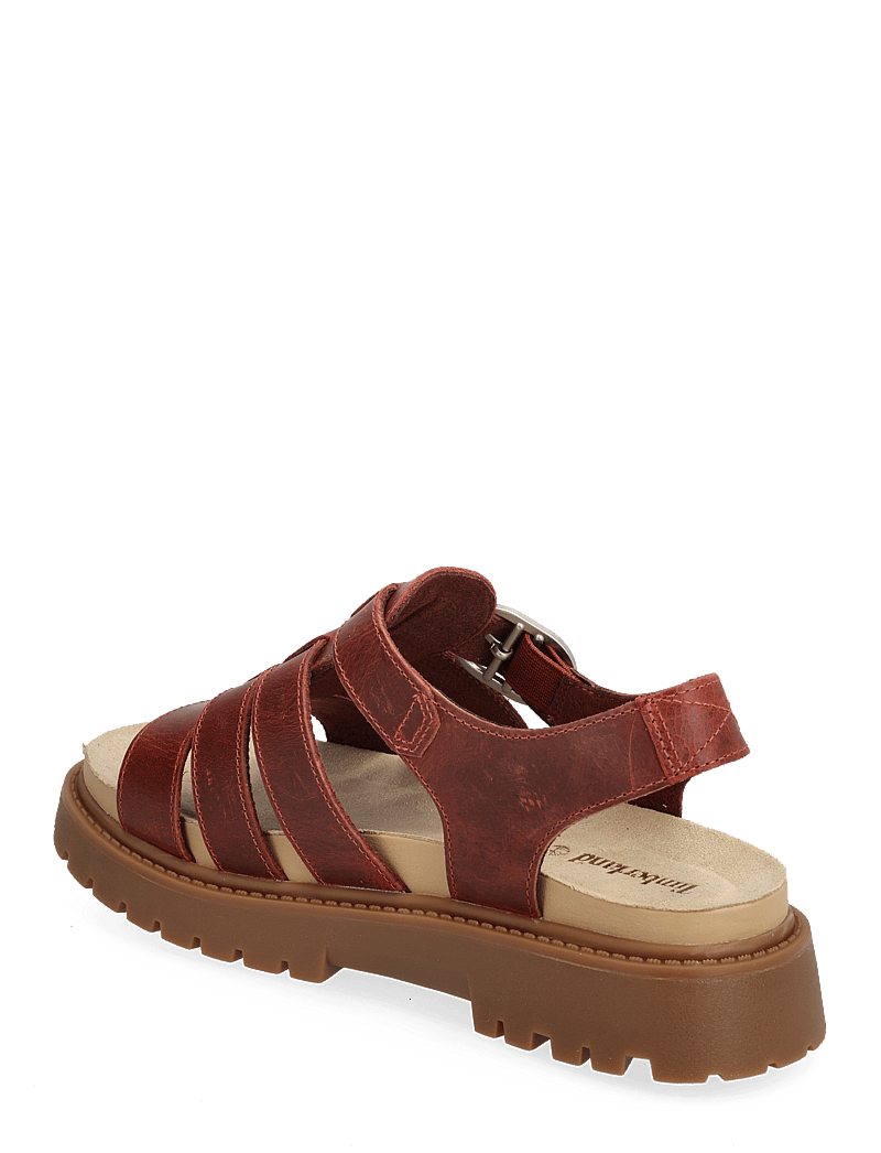 Timberland - FISHERMAN SANDAL - flache sandalen - dark red - 2