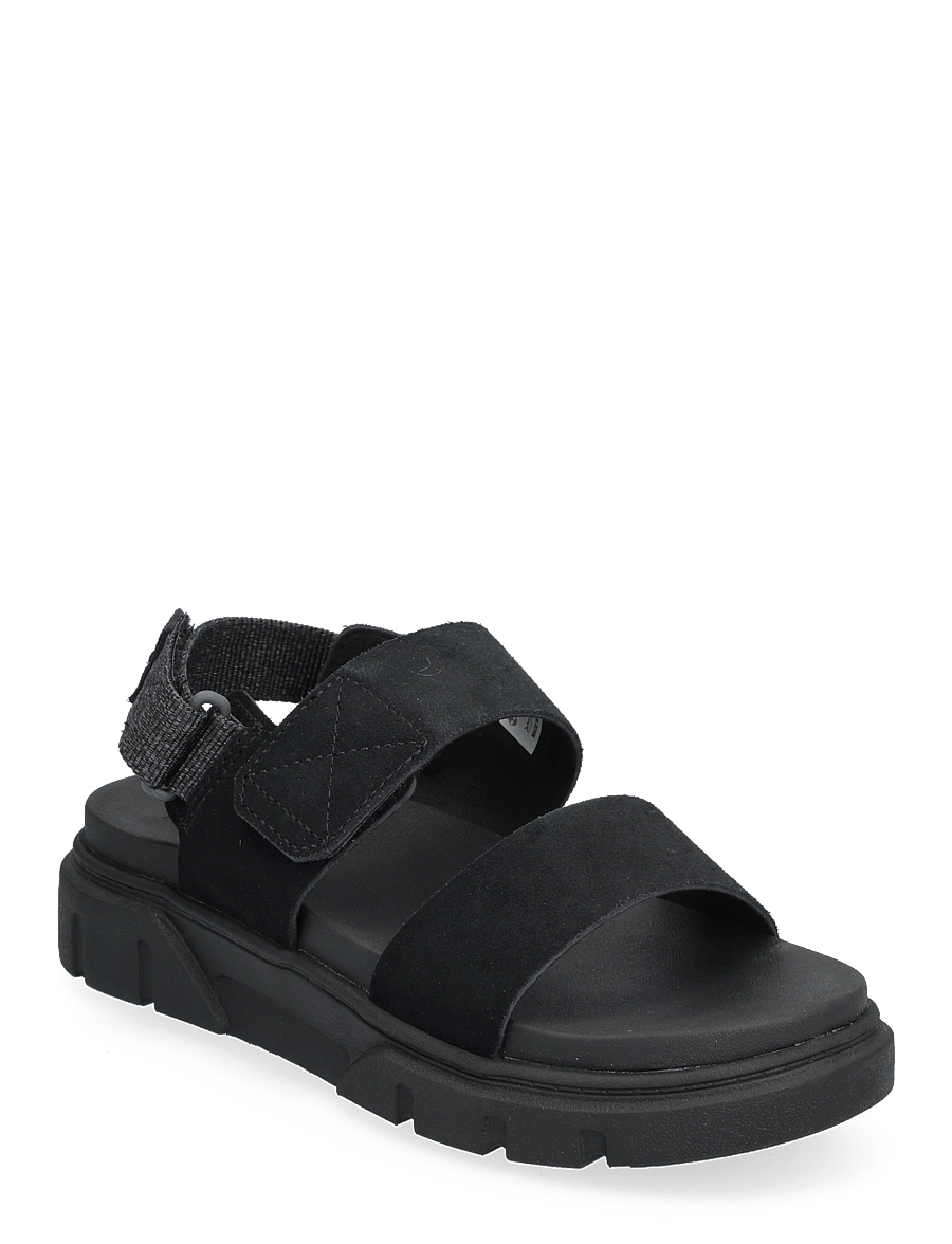 Timberland - BACKSTRAP SANDAL - madalad sandaalid - blk suede - 0