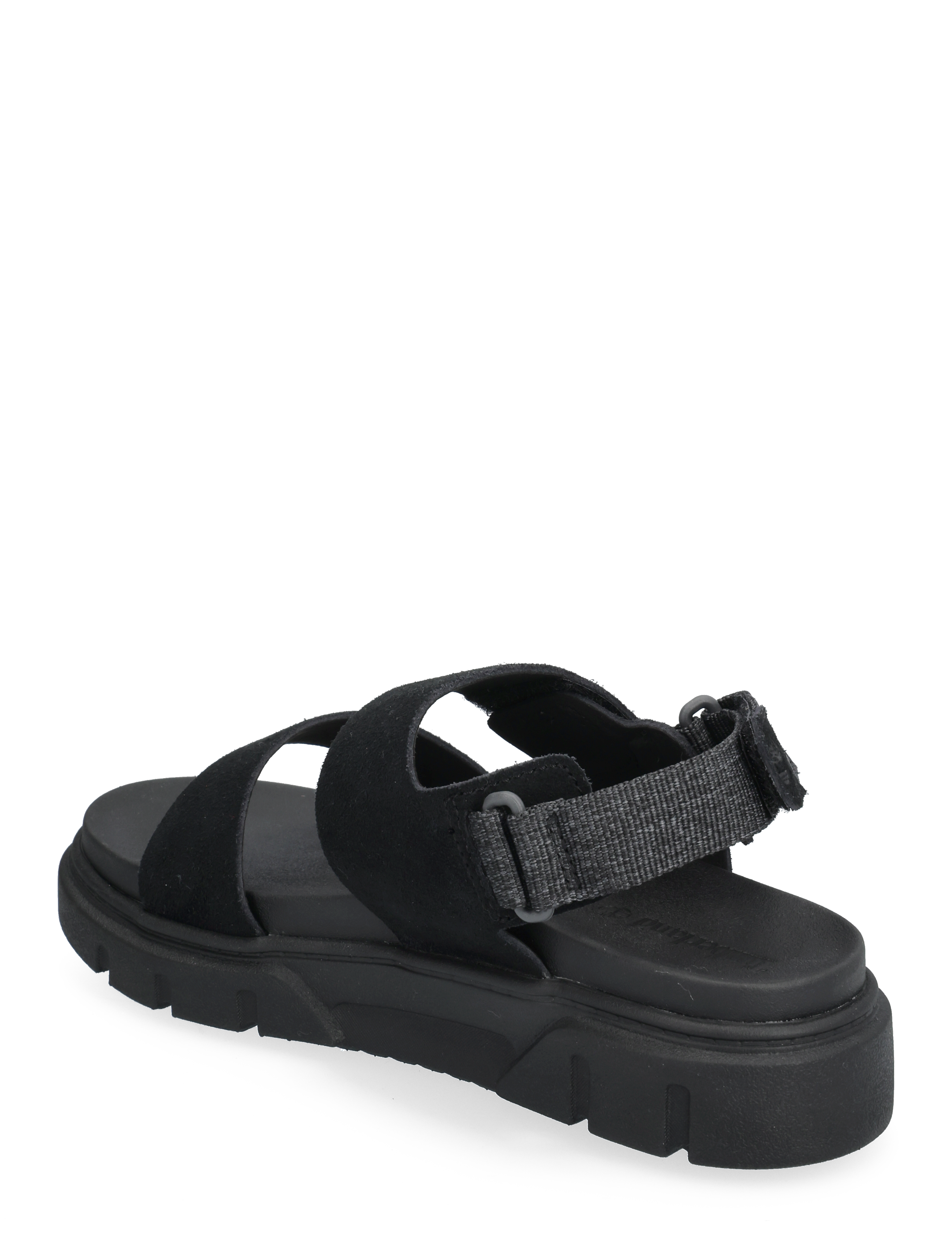 Timberland - BACKSTRAP SANDAL - platte sandalen - blk suede - 2