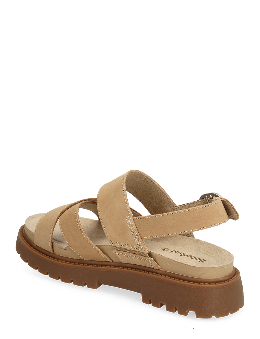 Timberland - Clairemont Way BACKSTRAP SANDAL MEDIUM BEIGE NUBUCK - gladiator-sandalen - medium beige - 2
