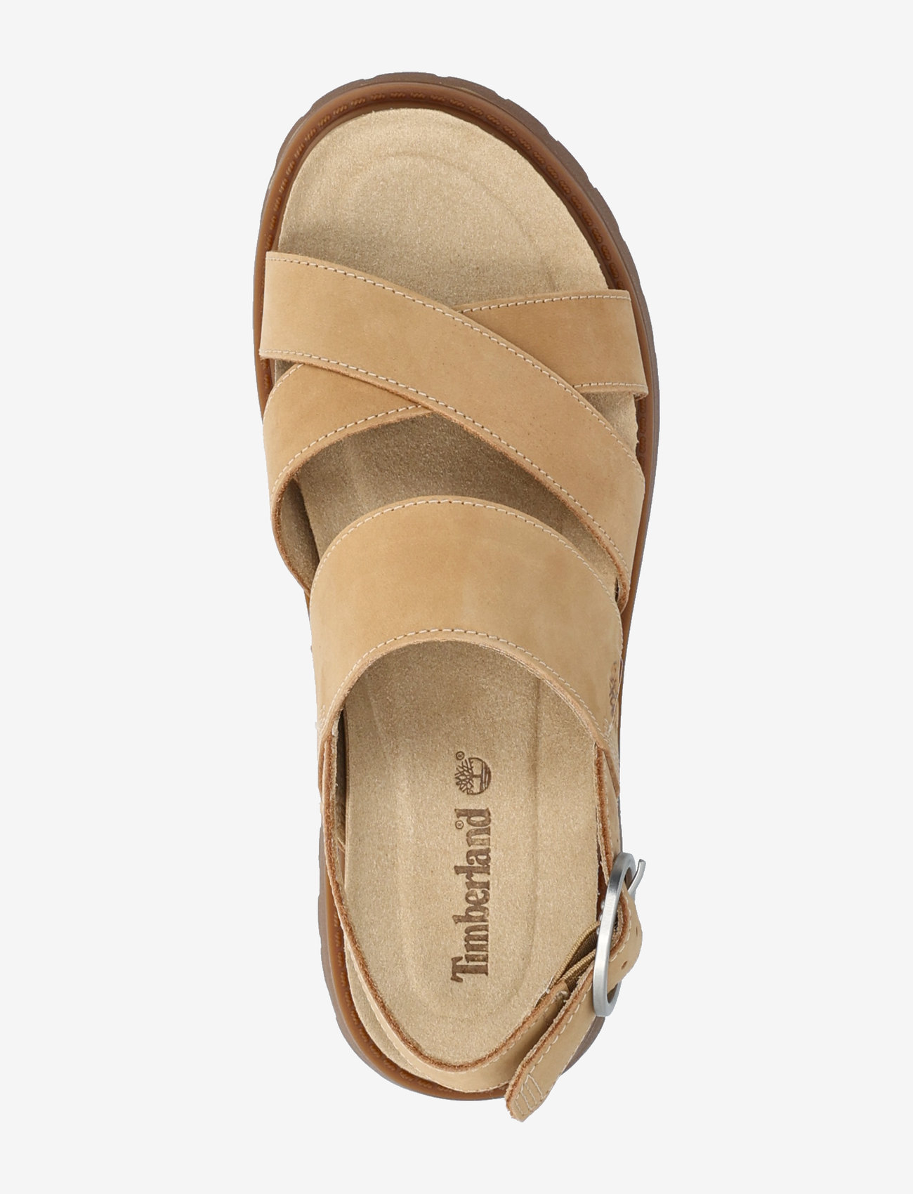 Timberland - Clairemont Way BACKSTRAP SANDAL MEDIUM BEIGE NUBUCK - gladiator sandals - medium beige - 3