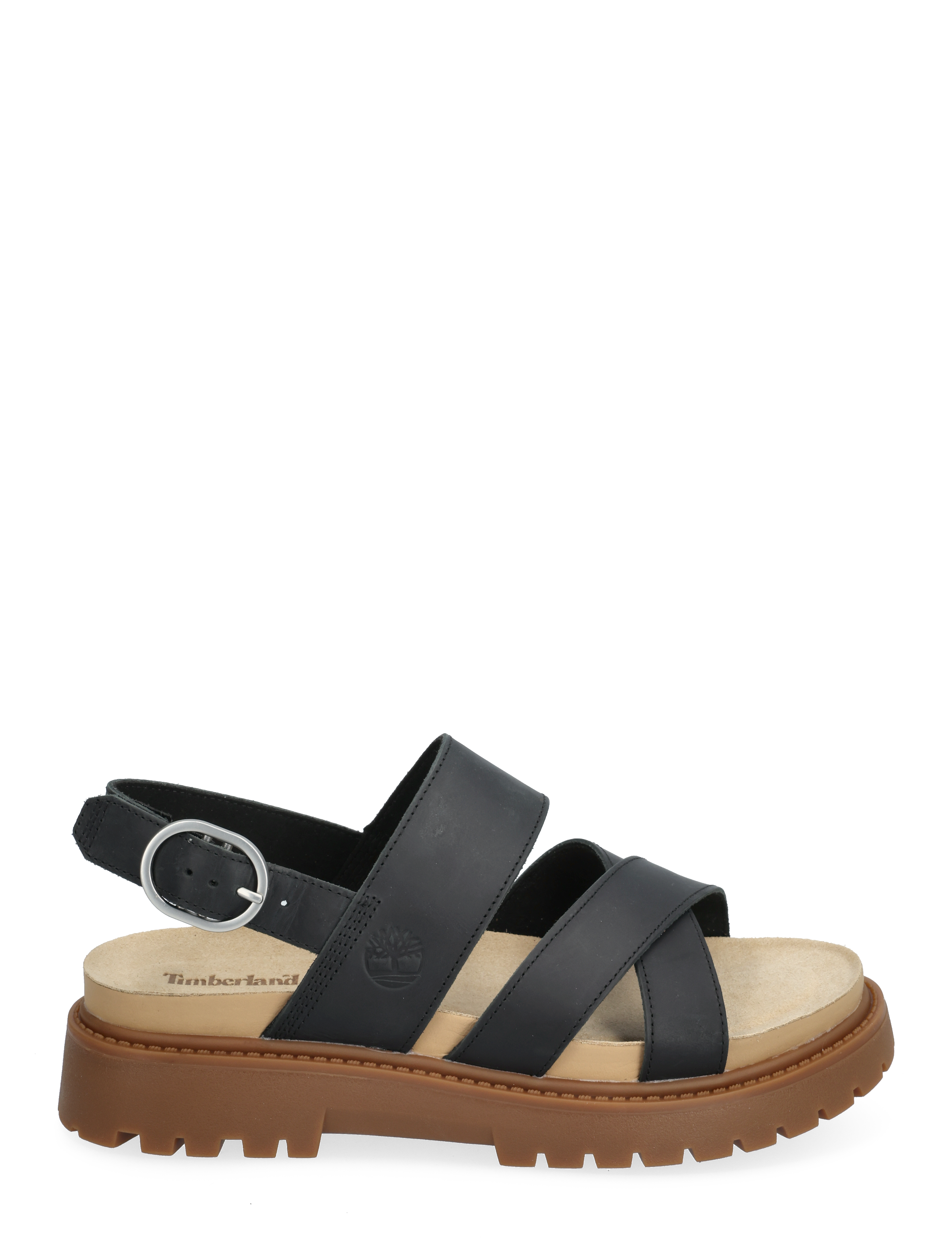 Timberland - BACKSTRAP SANDAL - gladiatorsandaler - blk full grain - 1