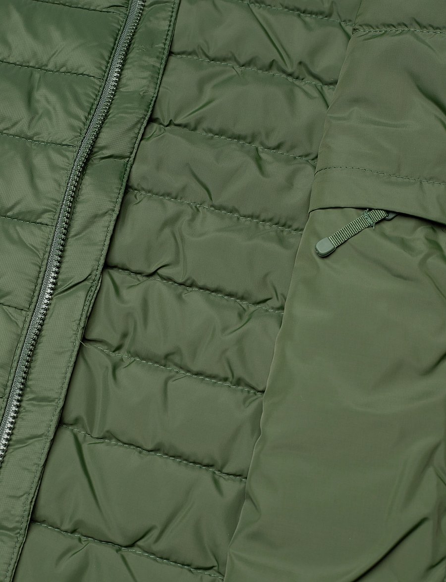 Timberland - AXIS PEAK Durable Water Repellent Hooded Jacket BLACK FOREST GREEN - black forest green - 4