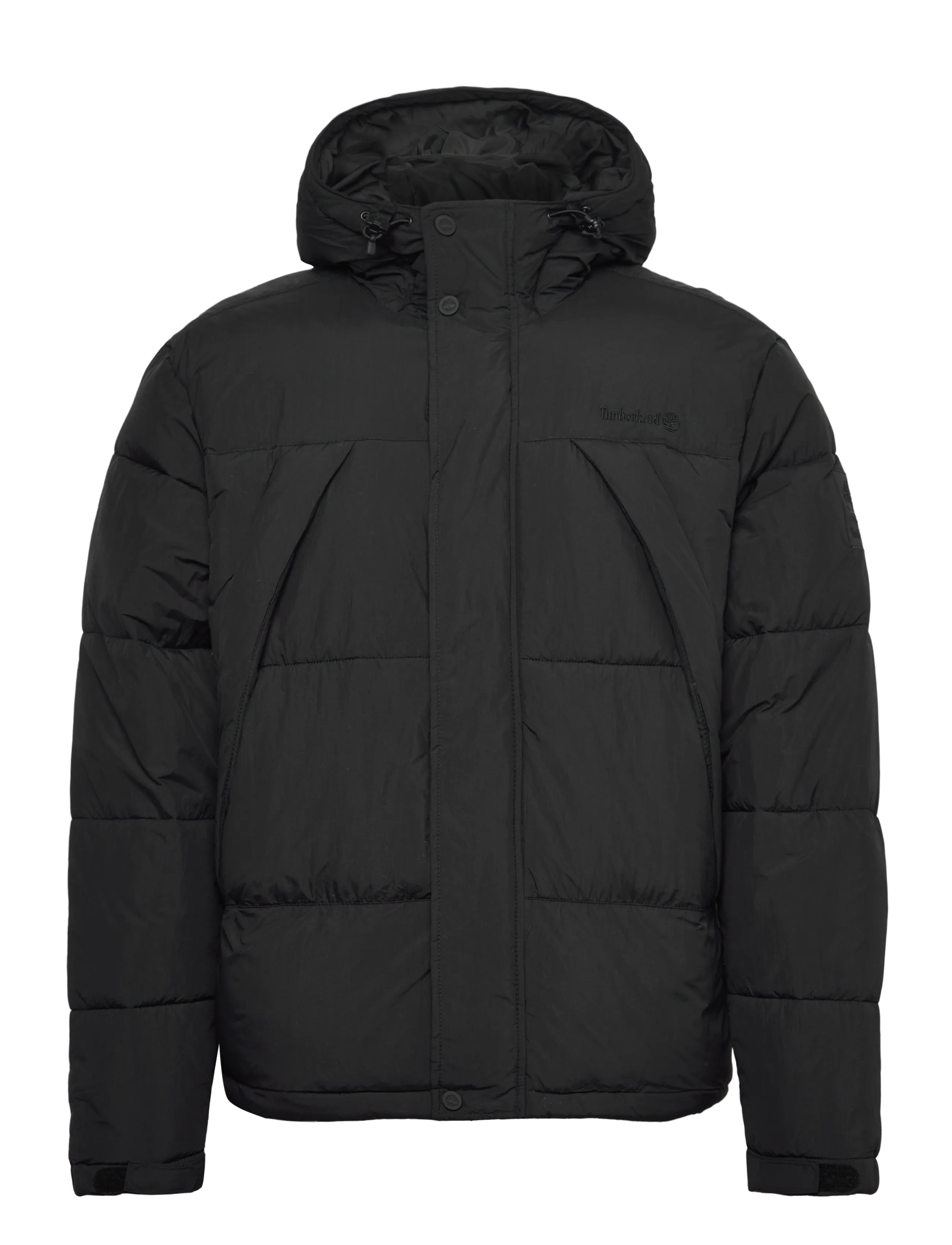 Timberland Durable Water Repellent Puffer Jacket, Mænd, Hætte Pufferjakke, Sort, Str: XXL
