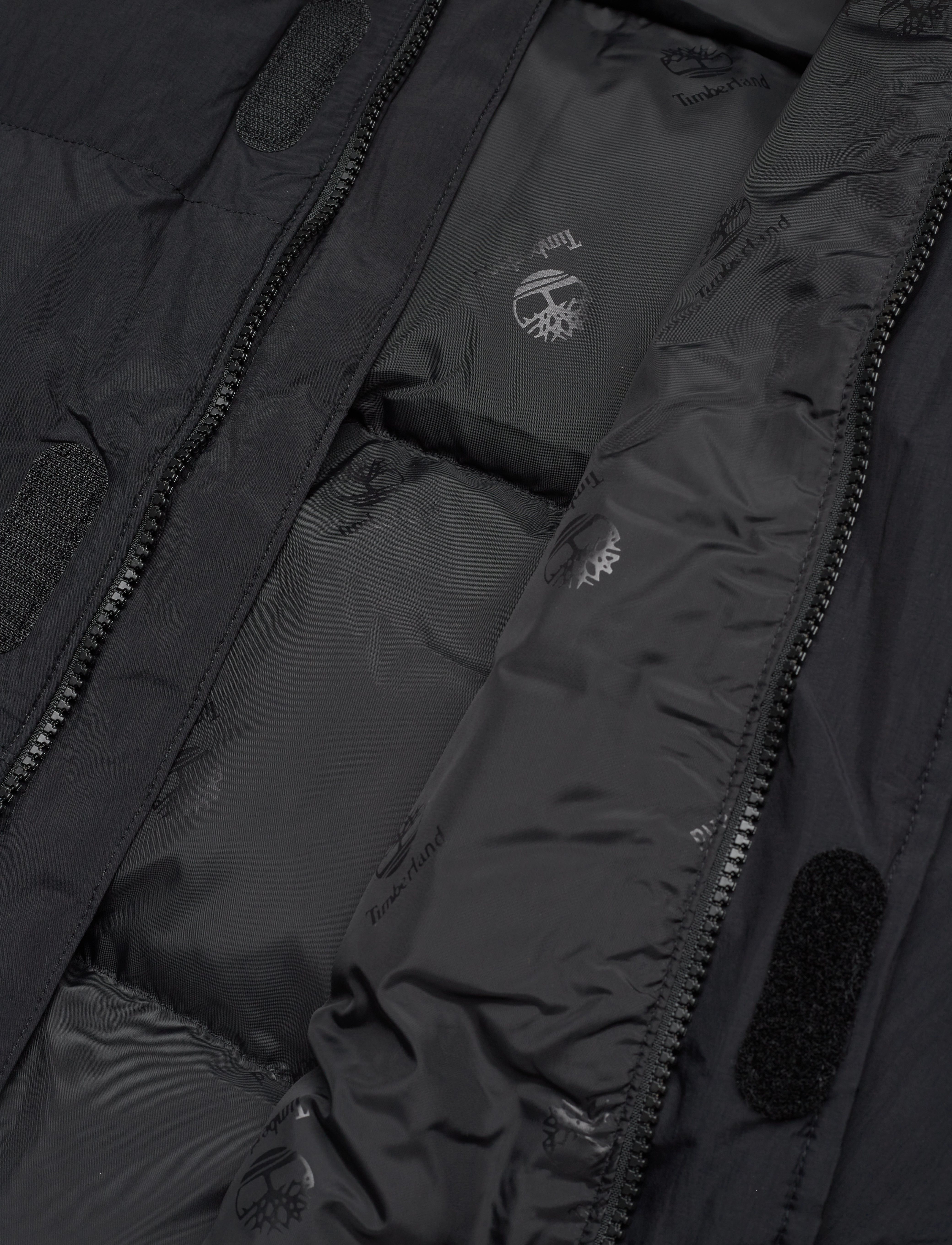 Timberland - Durable Water Repellent Puffer Jacket ANGORA/BLACK - angora/black - 4