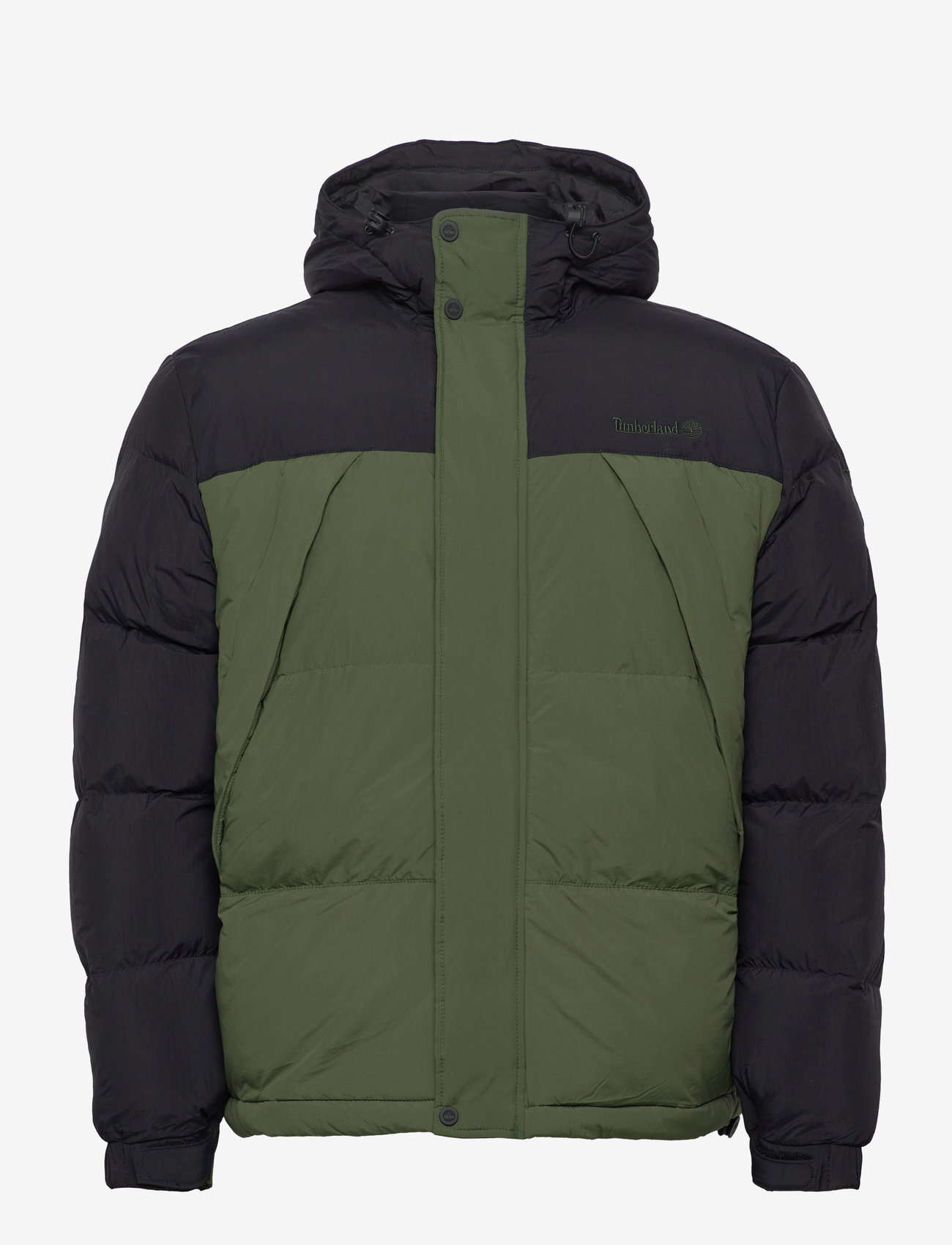 Timberland - Durable Water Repellent Puffer Jacket BLACK/BLACK FOREST GREEN - vinterjakker - black/black forest green - 0