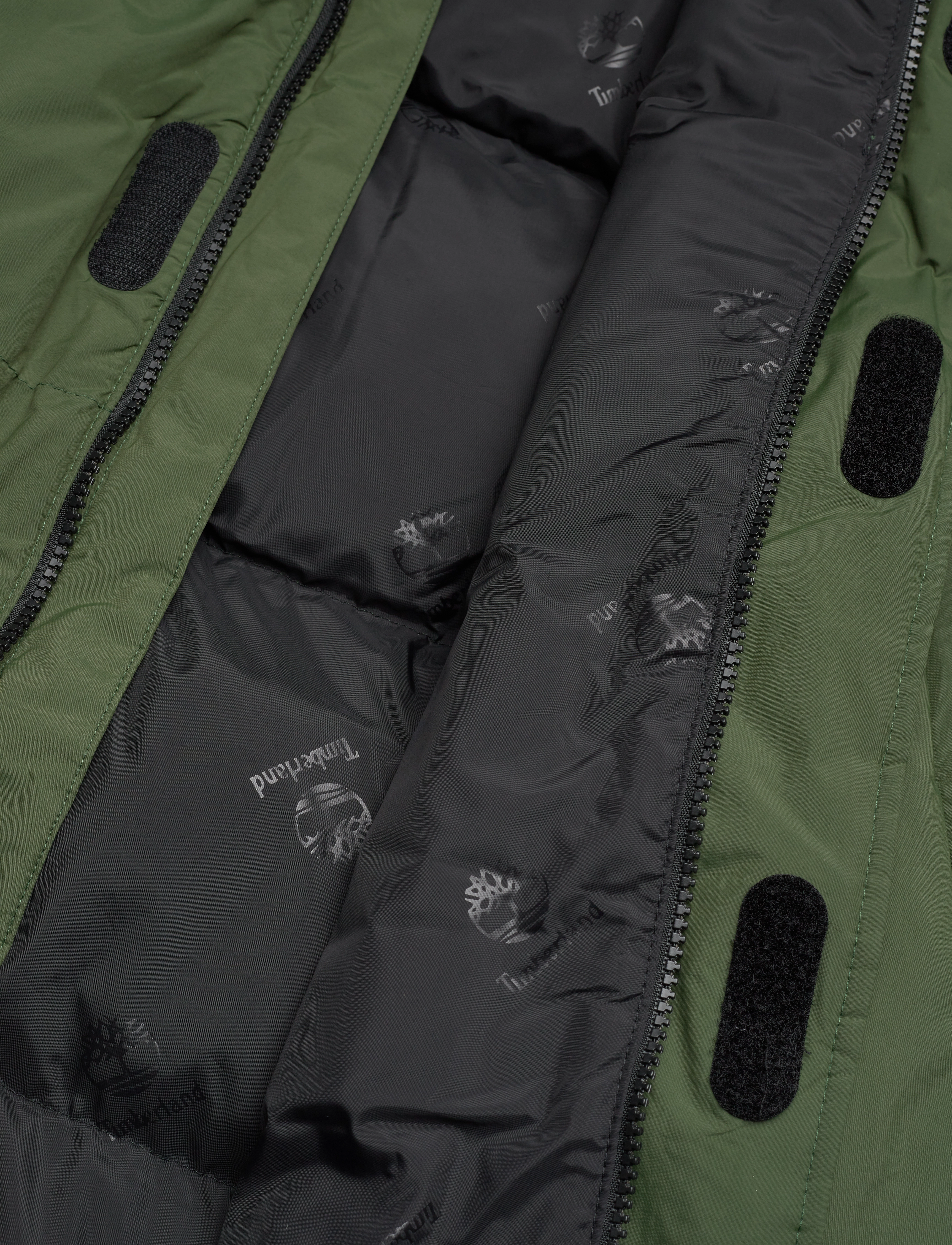 Timberland - Durable Water Repellent Puffer Jacket BLACK/BLACK FOREST GREEN - black/black forest green - 4