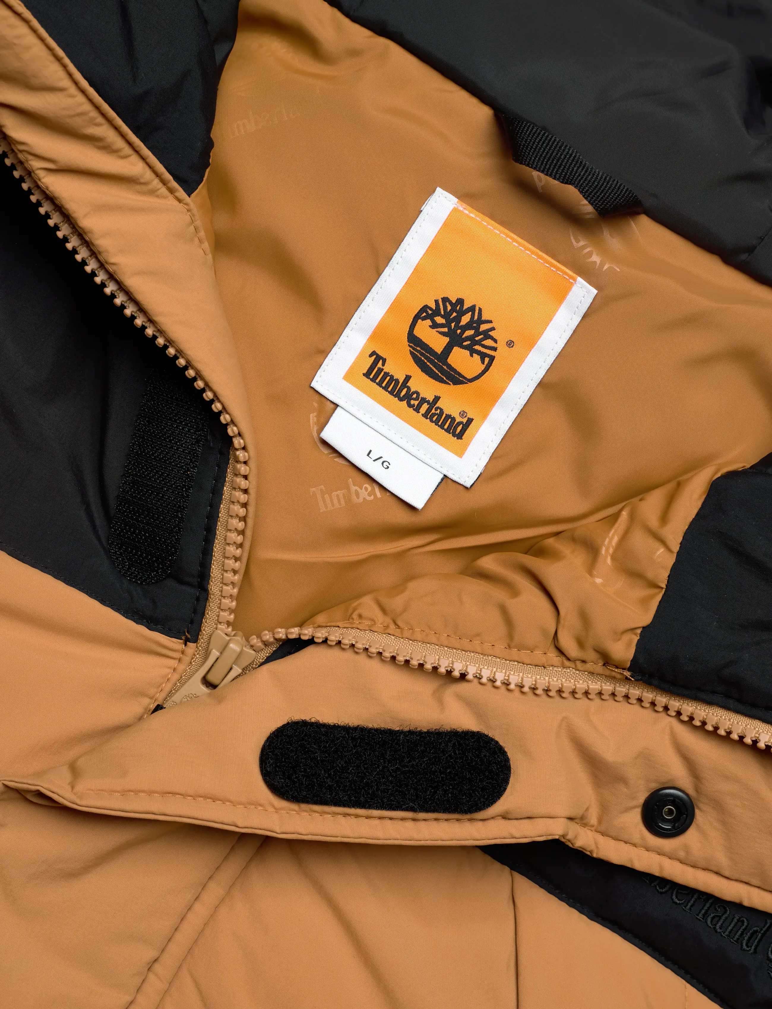 Timberland - Durable Water Repellent Puffer Jacket - kurtki zimowe - blck/wheat boot - 2