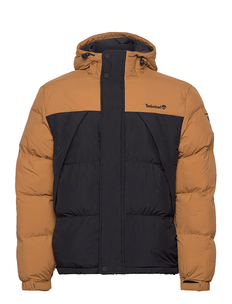 Timberland - Durable Water Repellent Puffer Jacket WHEAT BOOT/BLACK - winterjacken - wheat boot/black - 0