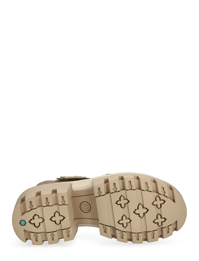 Timberland - Everleigh BACKSTRAP SANDAL LIGHT TAUPE NUBUCK - plateau-sandalen - light taupe nubuck - 4