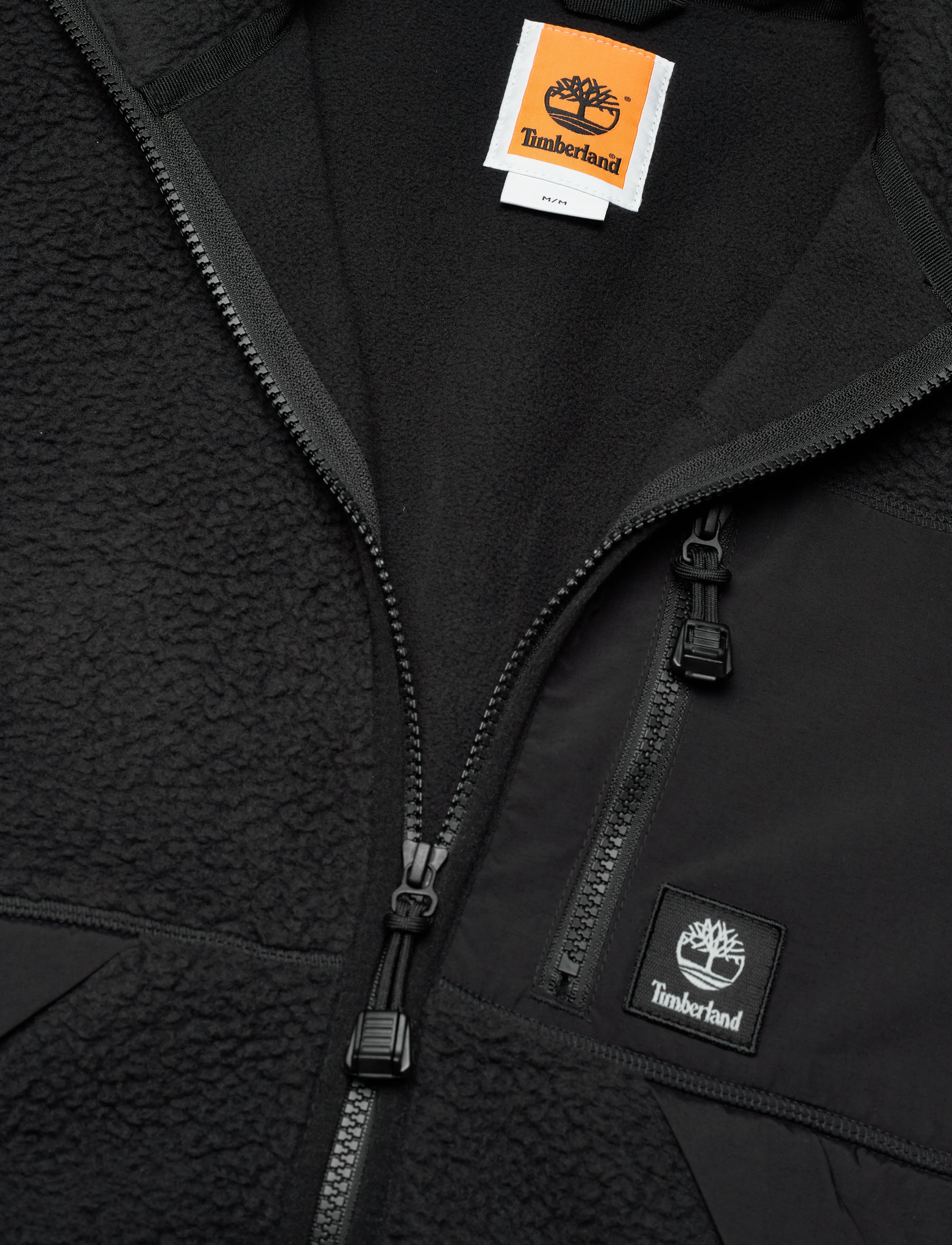 Timberland - Sherpa Fleece Jacket BLACK - black - 2