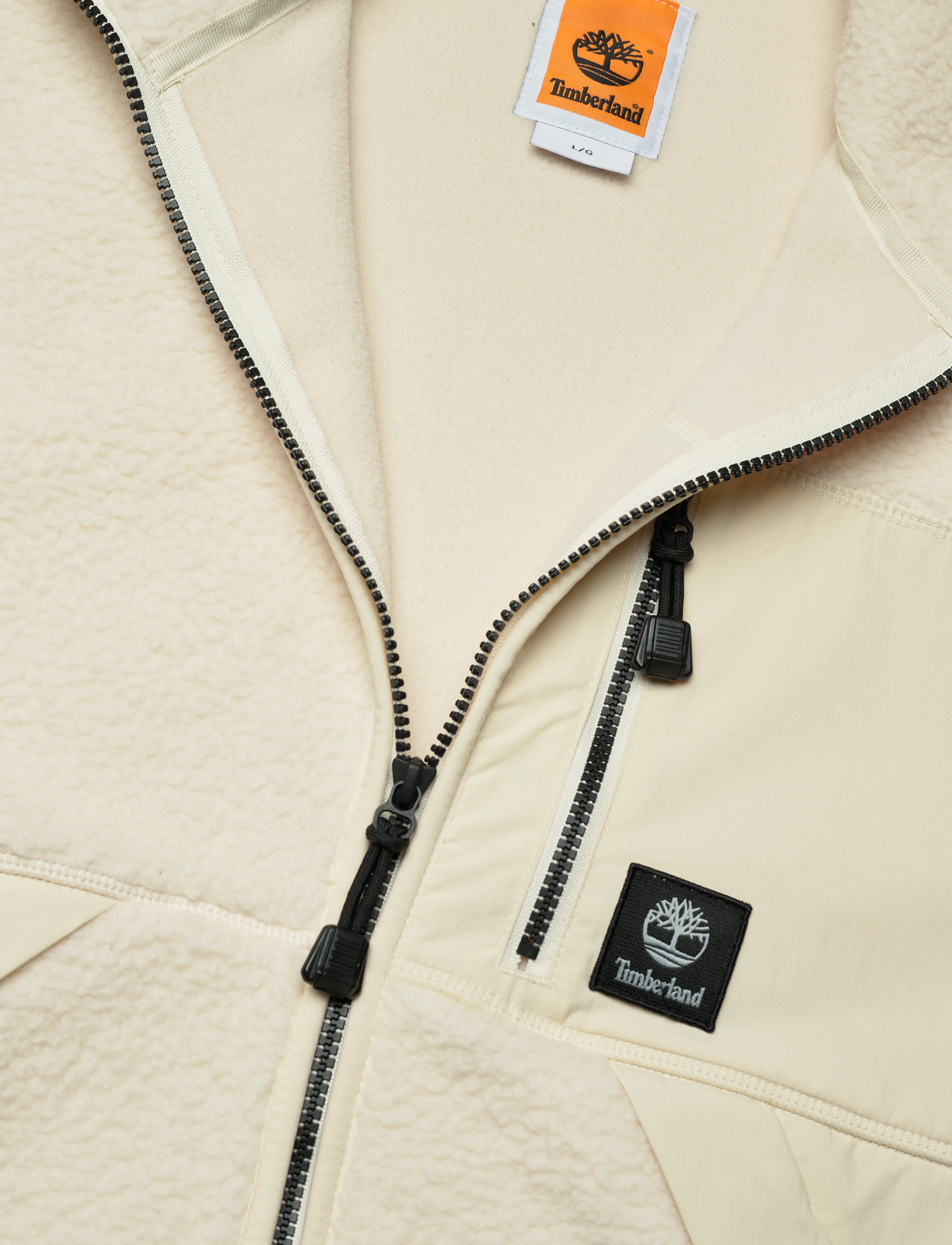 Timberland - Sherpa Fleece Jacket ANGORA - angora - 2