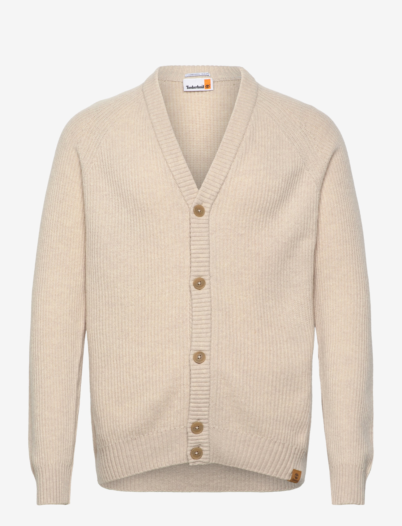 Timberland - PHILLIPS BROOK Raglan Sleeve Cardigan ANGORA HEATHER - cardigans - angora heather - 0
