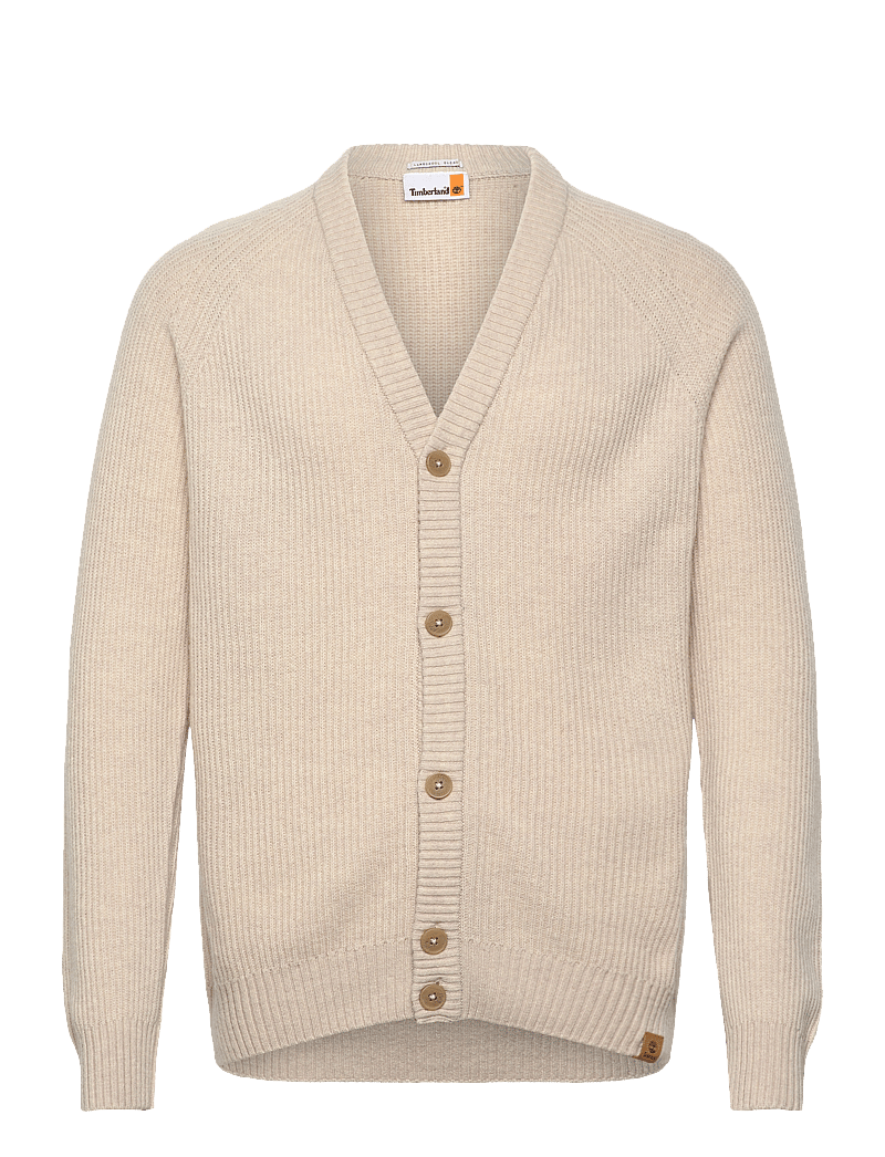 Timberland - PHILLIPS BROOK Raglan Sleeve Cardigan ANGORA HEATHER - cardigans - angora heather - 0