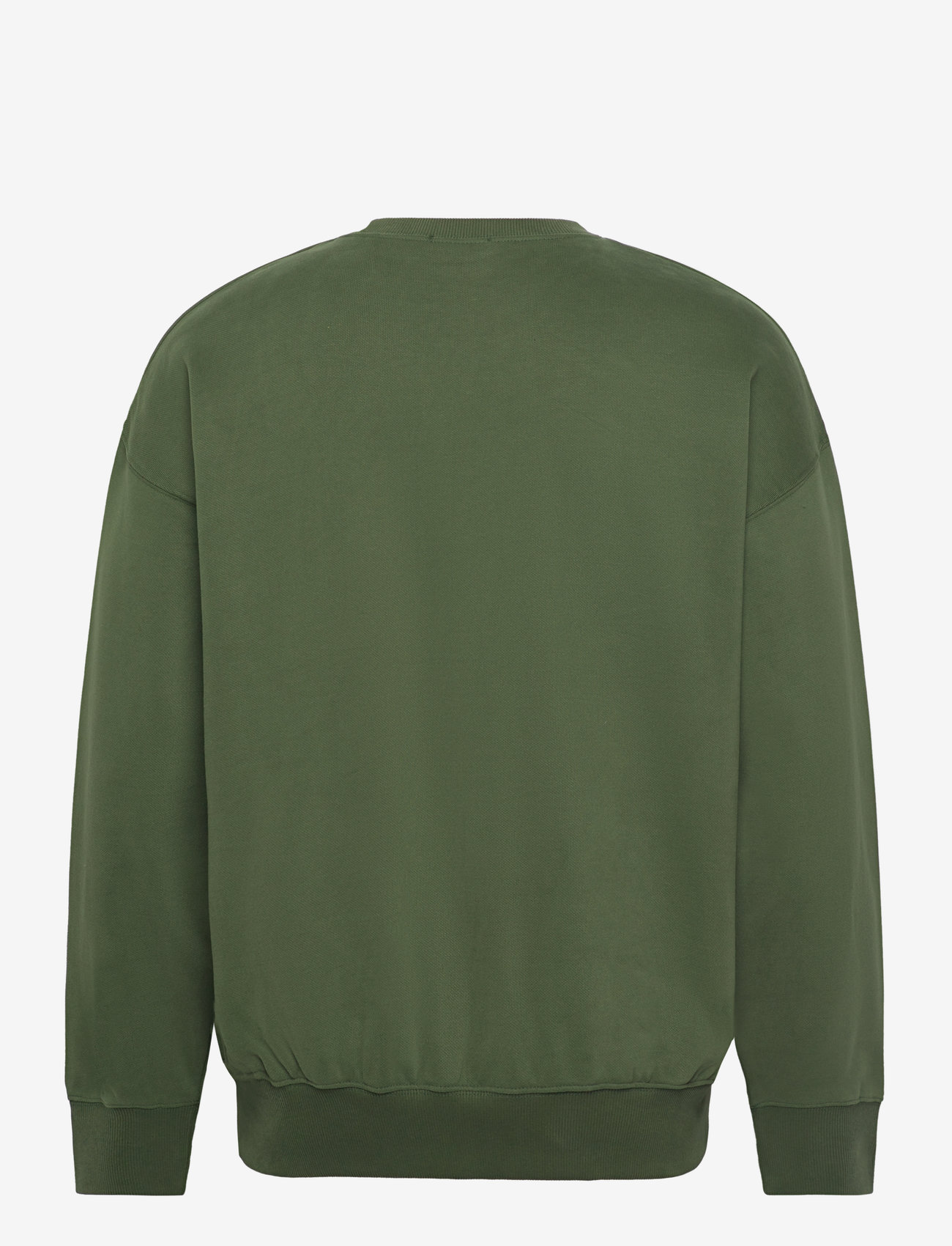 Timberland - New Box Fit Badge Crew Neck BLACK FOREST GREEN - black forest green - 1