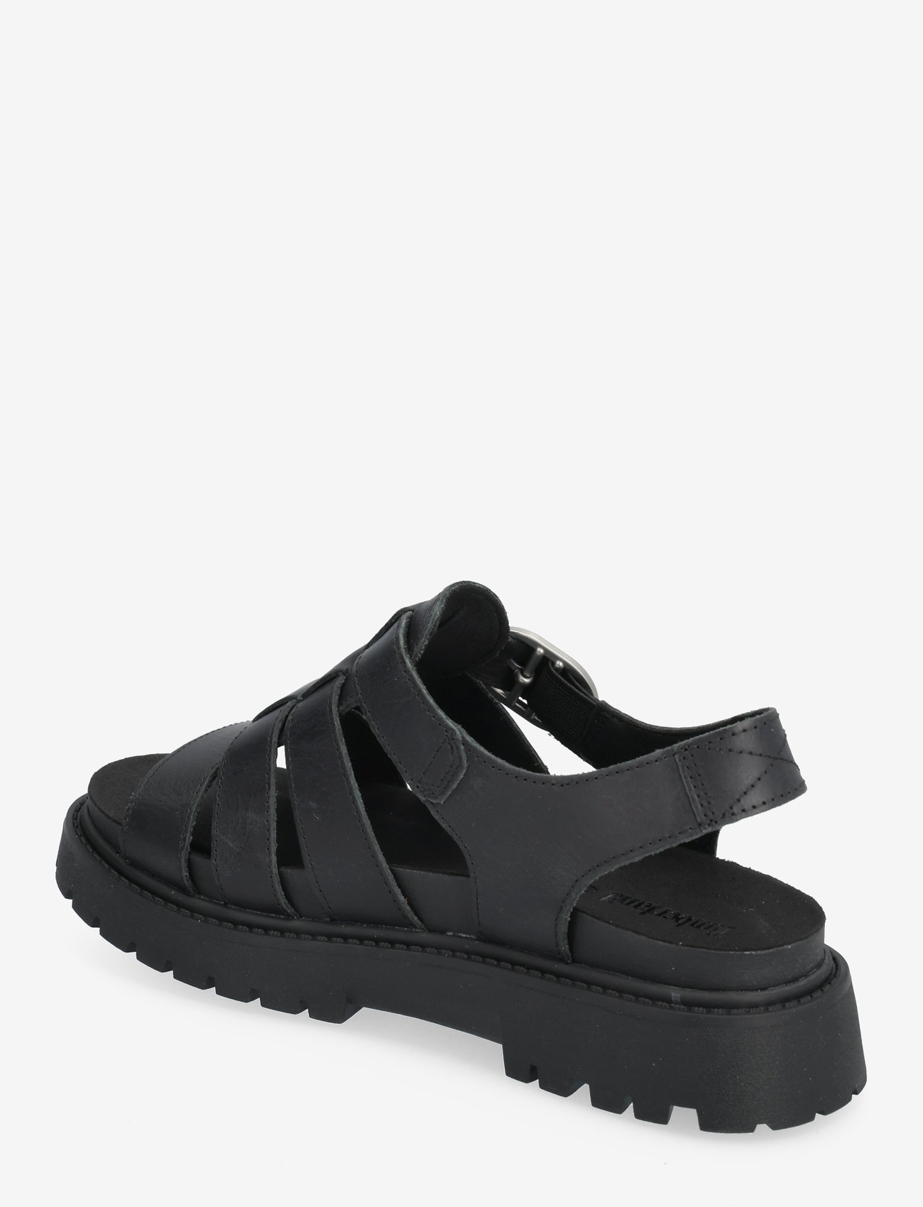 Timberland - FISHERMAN SANDAL - kontsata sandaalid - blk full grain - 2
