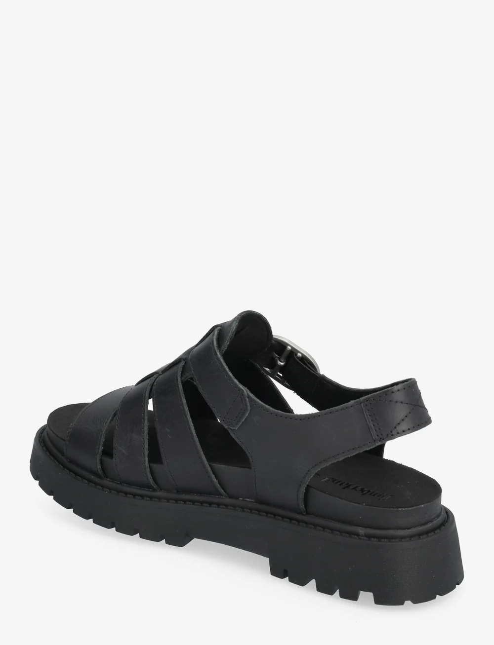 Timberland - FISHERMAN SANDAL - platta sandaler - blk full grain - 2