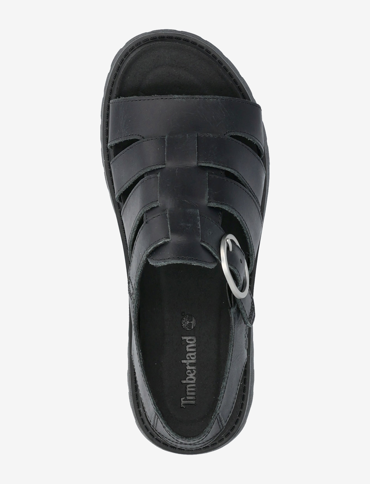 Timberland - FISHERMAN SANDAL - kontsata sandaalid - blk full grain - 3