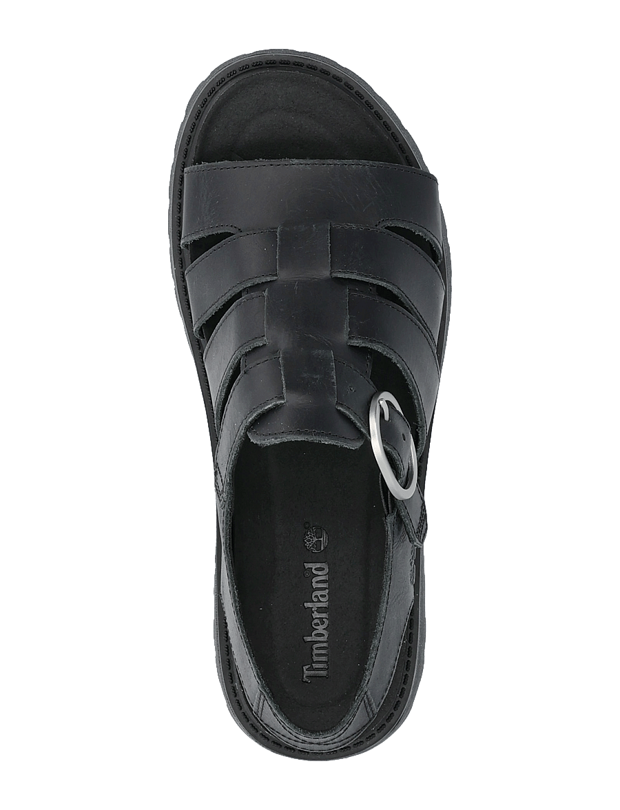 Timberland - FISHERMAN SANDAL - flache sandalen - blk full grain - 3