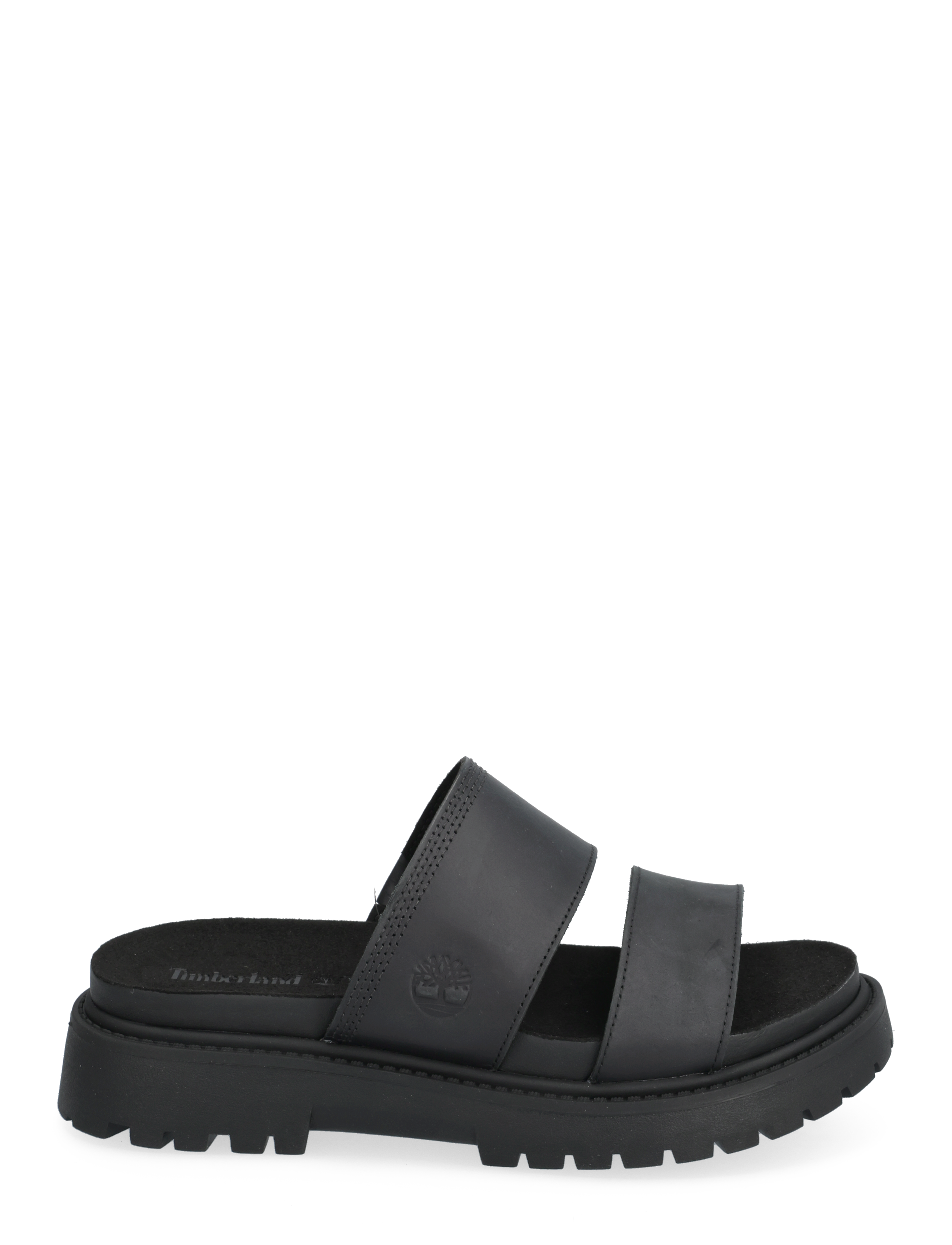 Timberland - Clairemont Way SLIDE SANDAL BLACK FULL GRAIN - black full grain - 1